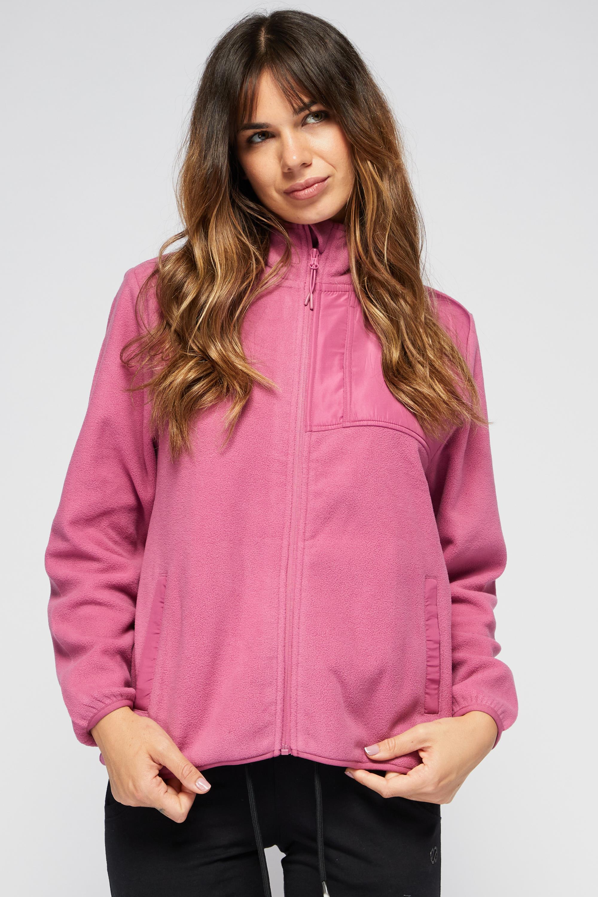 Vital - Morado - Forro Polar Cremallera Mujer talla