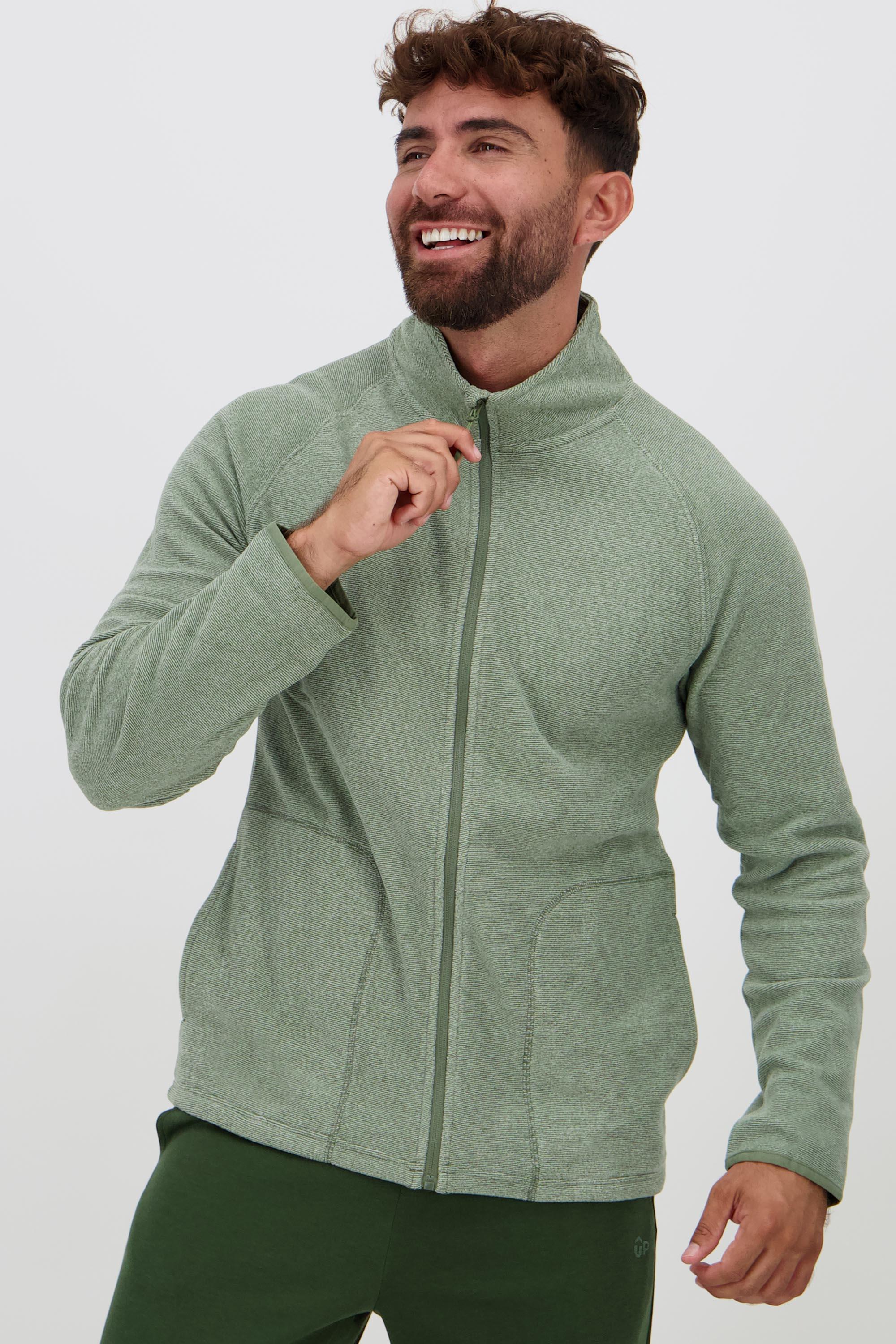 Forro Polar Up - Kaki - Chaqueta Polar Hombre talla