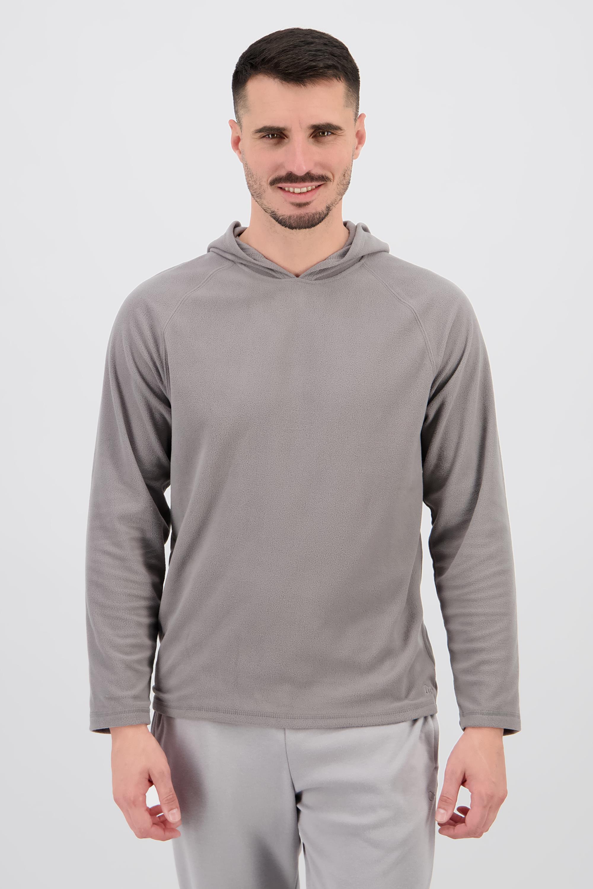 Forro Polar Up - Gris - Forro Polar Capucha Hombre talla