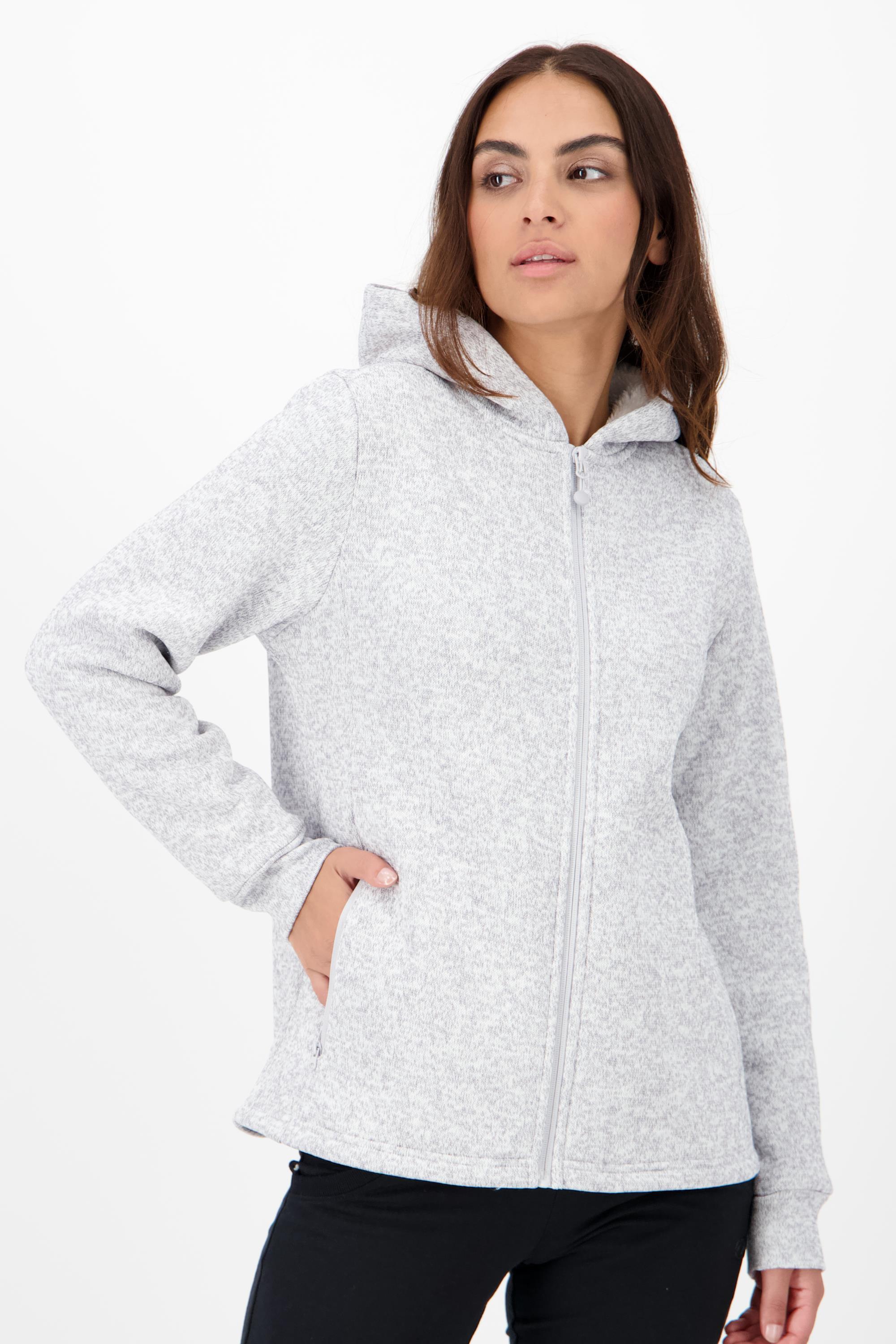 Forro Polar Up - Gris - Polar Cremallera Mujer talla L