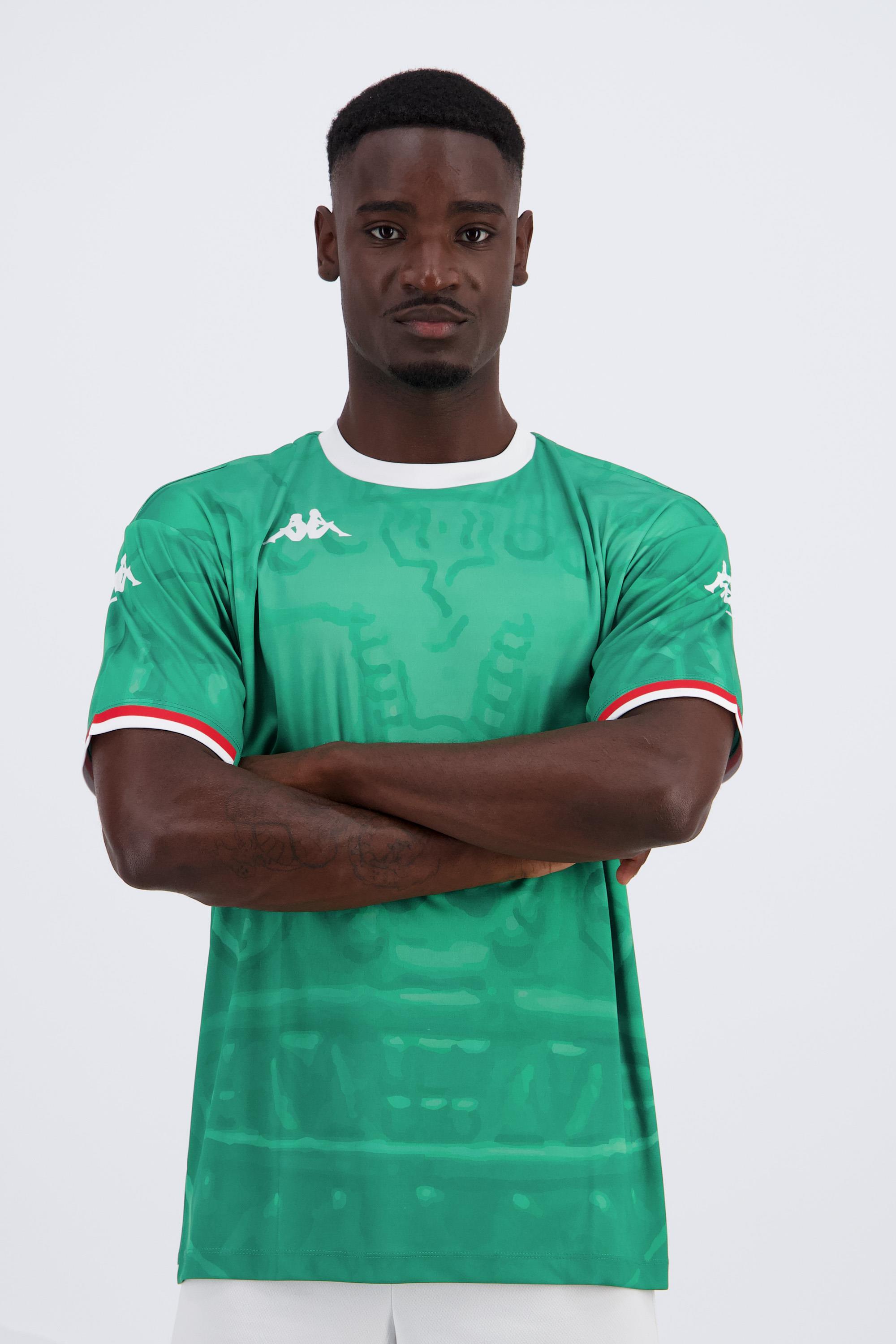 Kappa Spider - Verde - Camiseta Fútbol Hombre talla M
