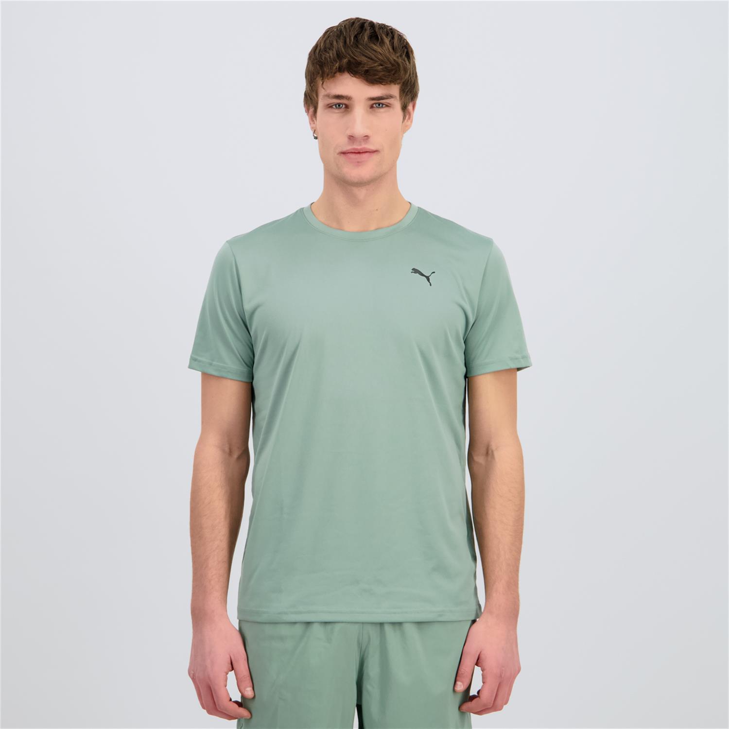 Camiseta Puma - Kaki - Camiseta Running Hombre talla M