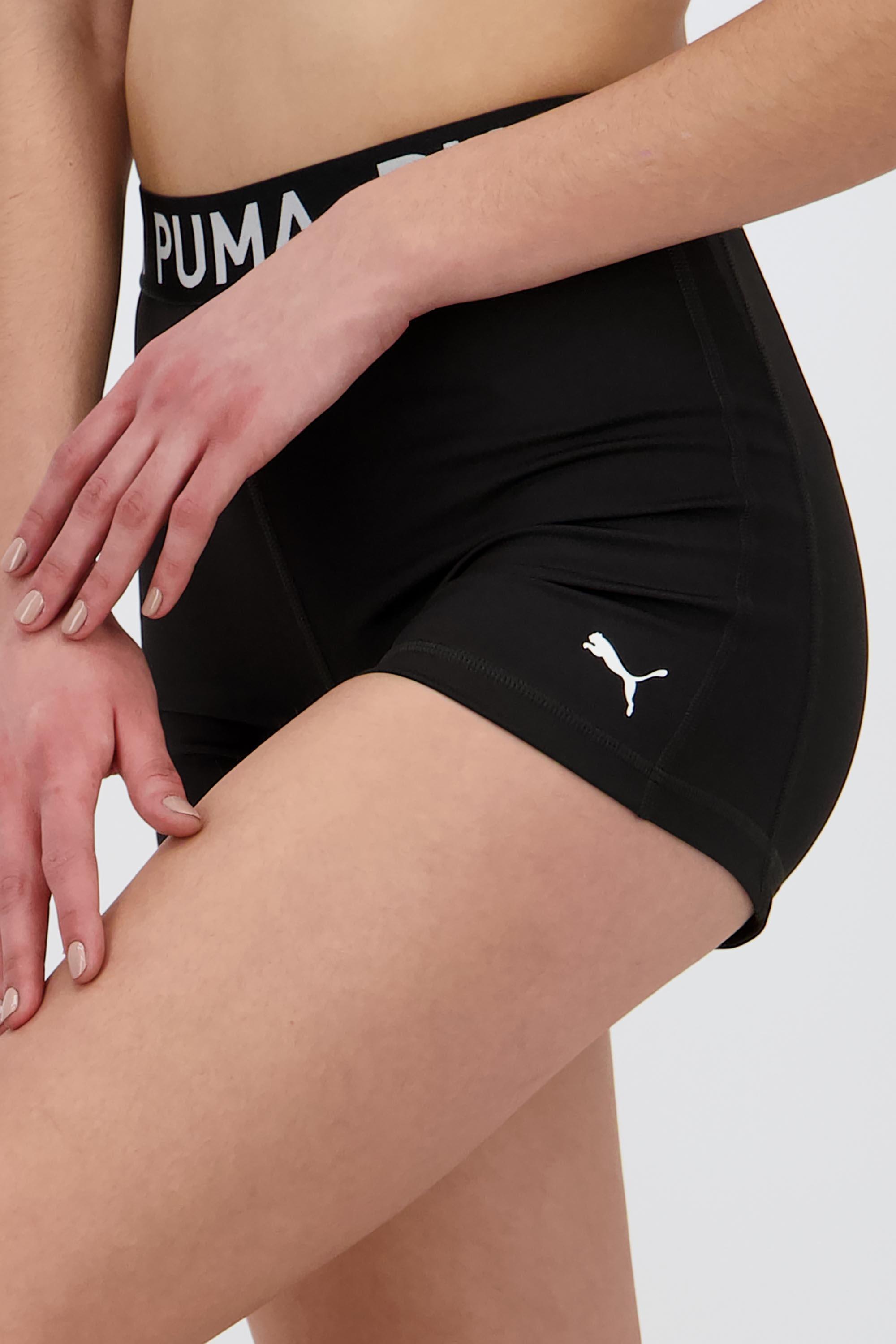 Mallas Cortas Puma - Negro - Leggings Mujer talla M