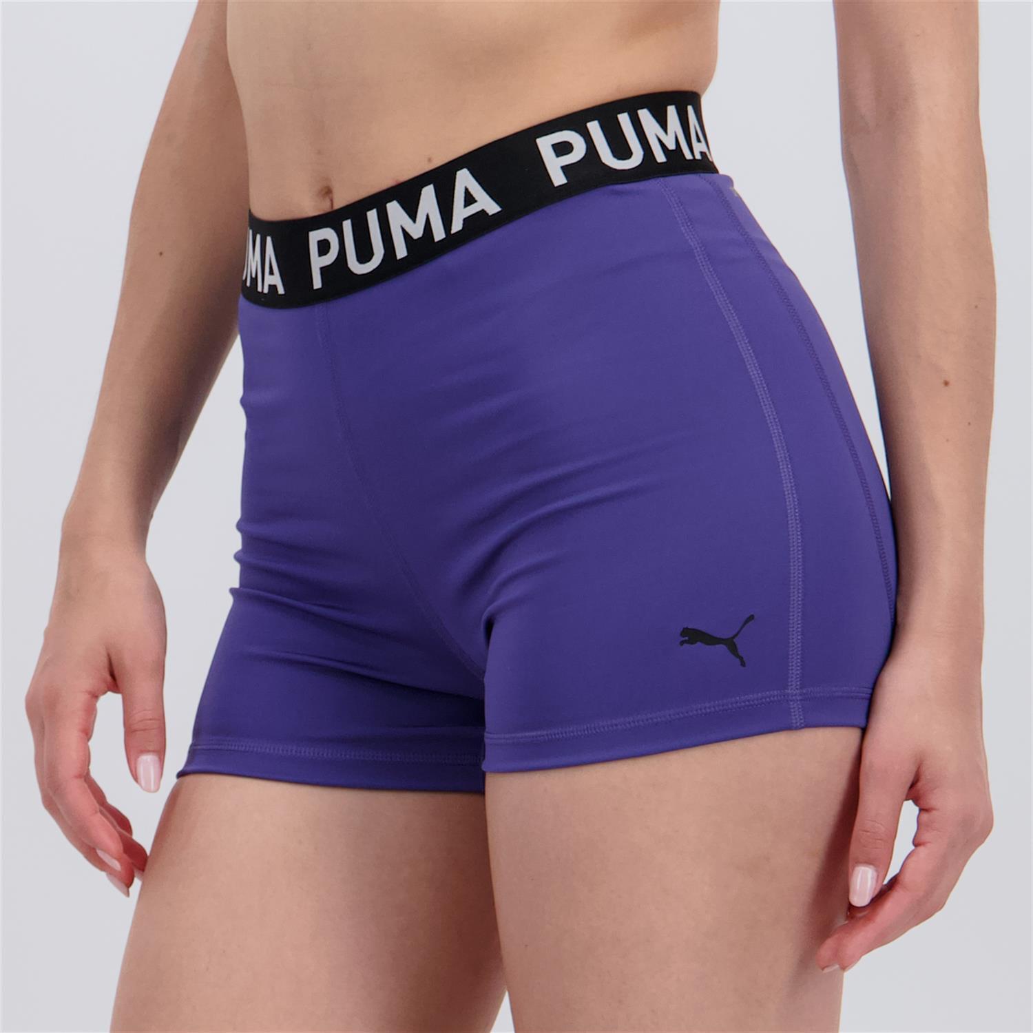 Mallas Cortas Puma - Azul - Mallas Fitness Mujer talla S