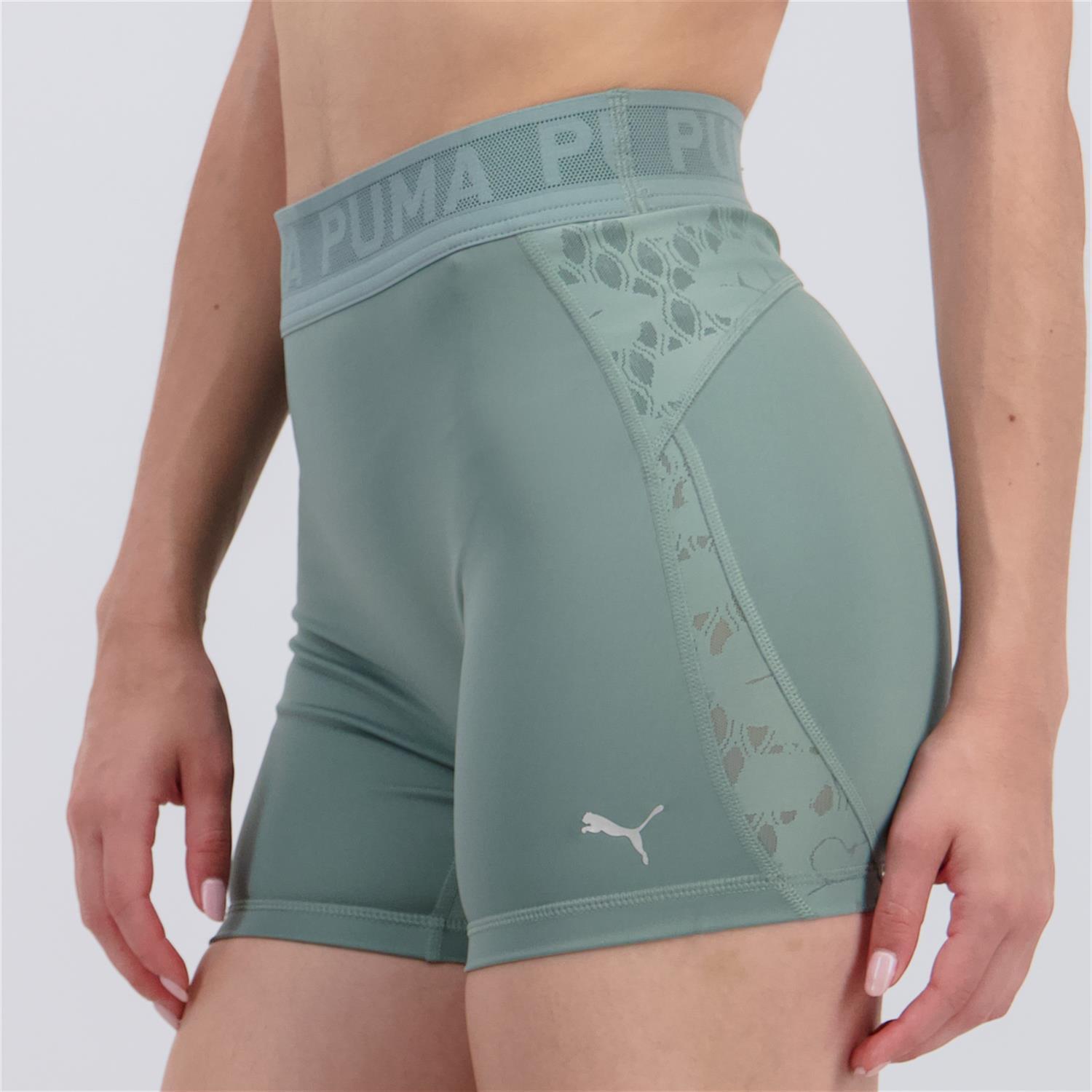 Mallas Cortas Puma - Kaki - Mallas Ciclista Mujer talla XS