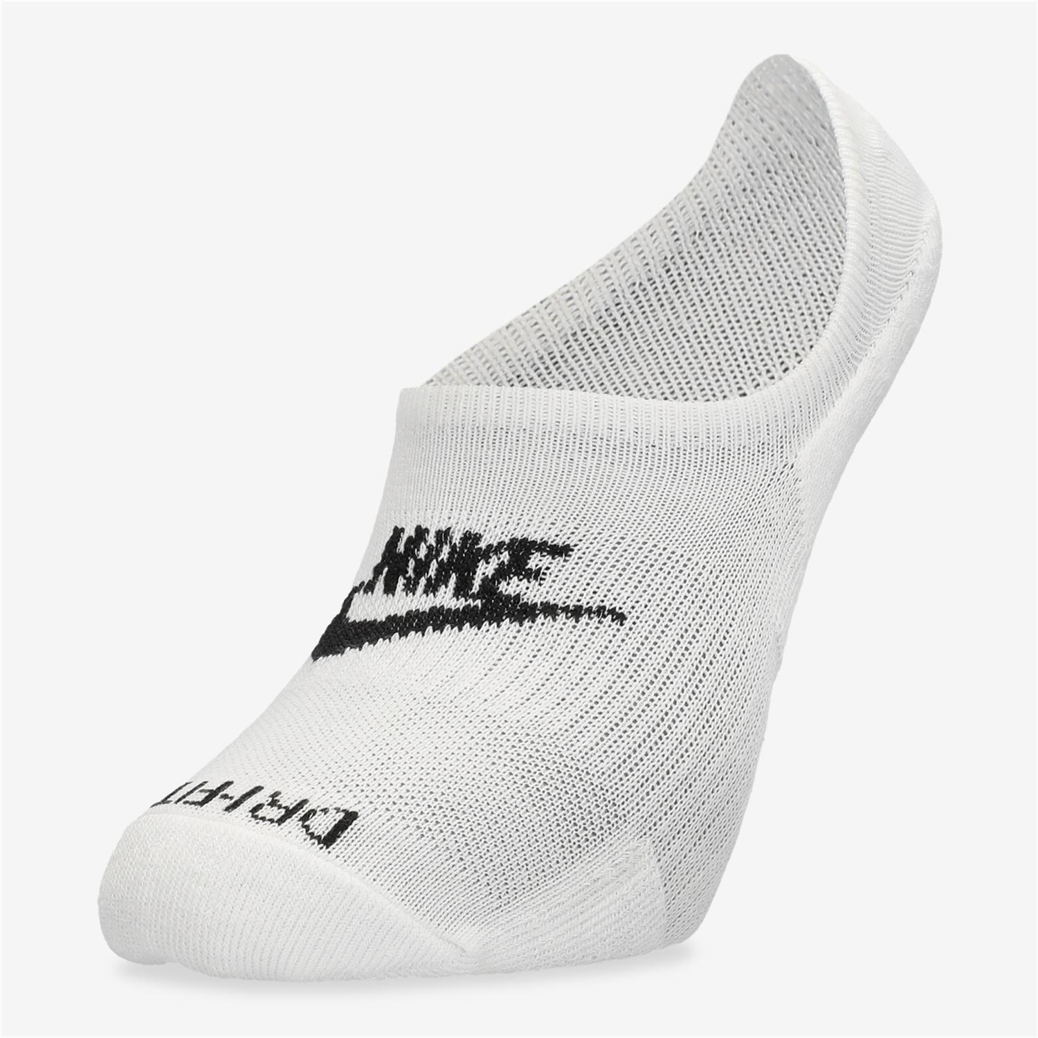 Everyday Plus Cushioned - Blanco - Calcetines talla 2XS