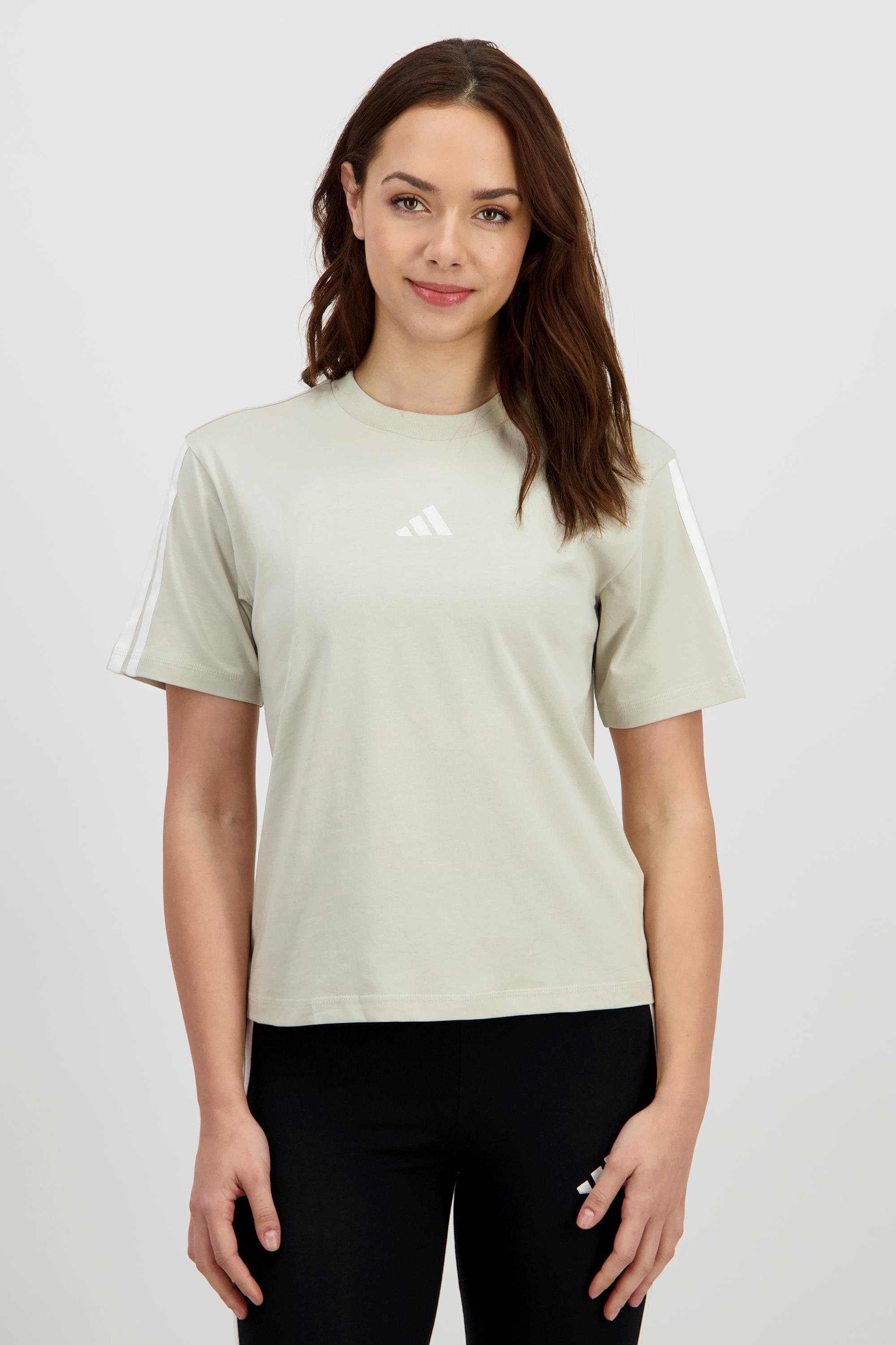 Adidas 3S - Arena - Camiseta Mujer Marrón - Talla S