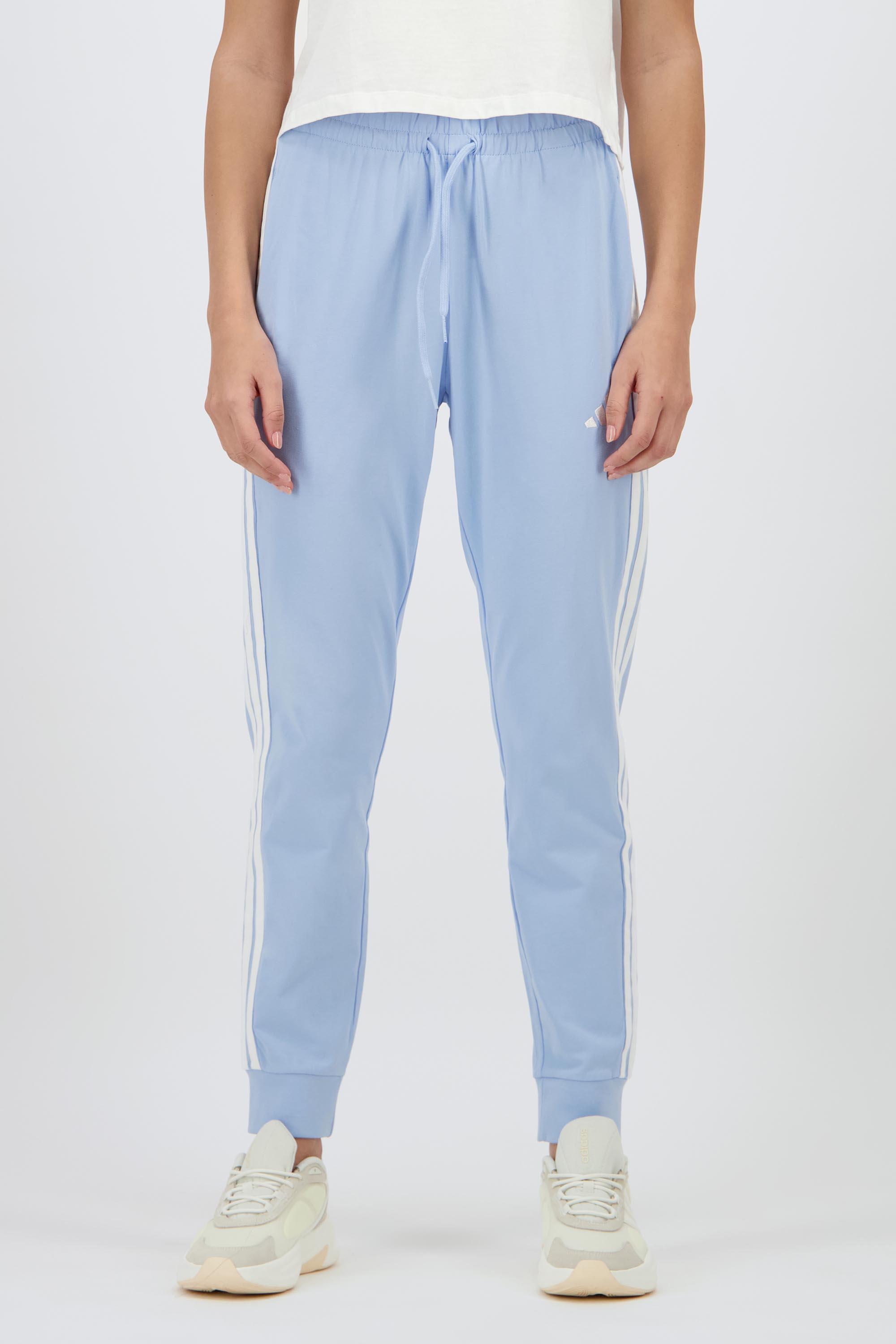 adidas 3S - Azul - Pantalón Jogger Mujer talla S