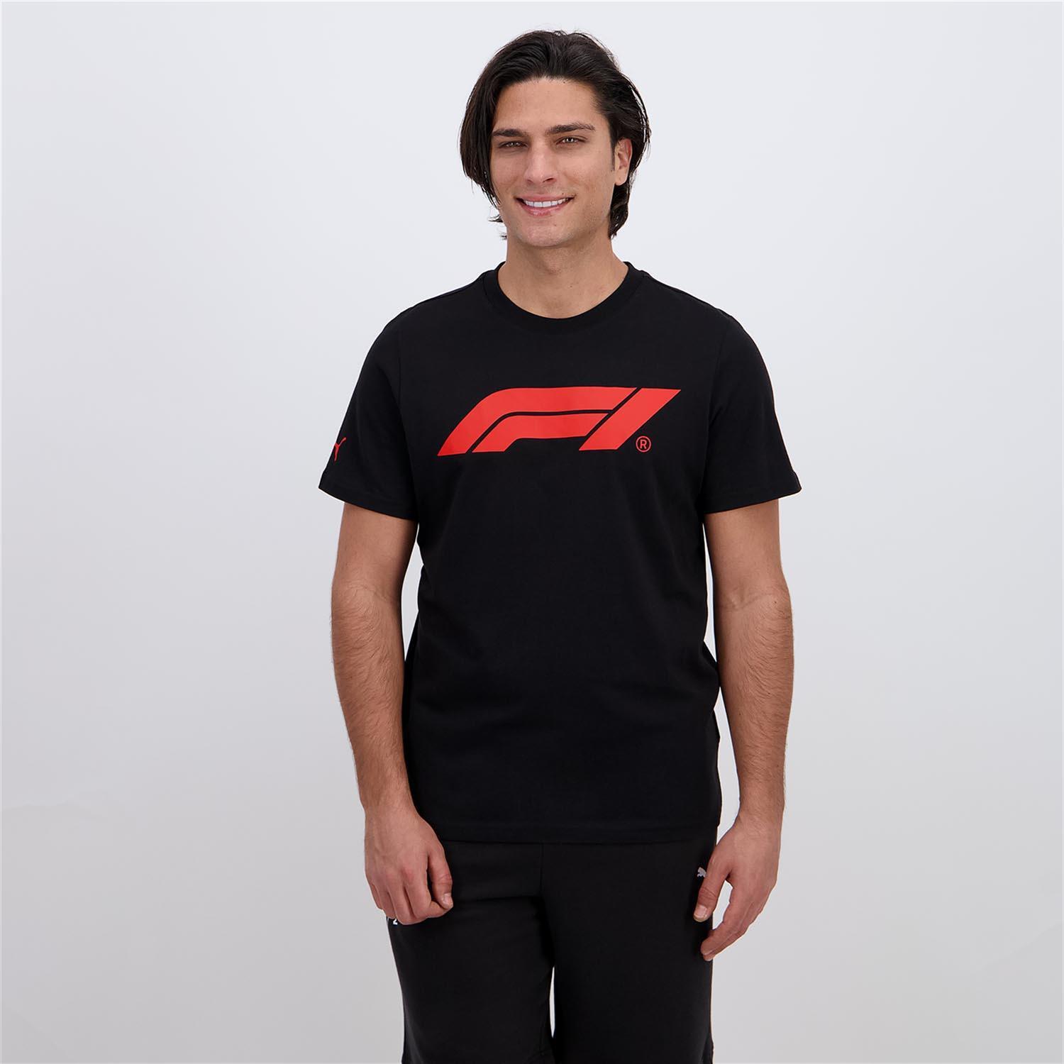Puma Motor F1 - Negro - Camiseta Algodón Hombre talla S