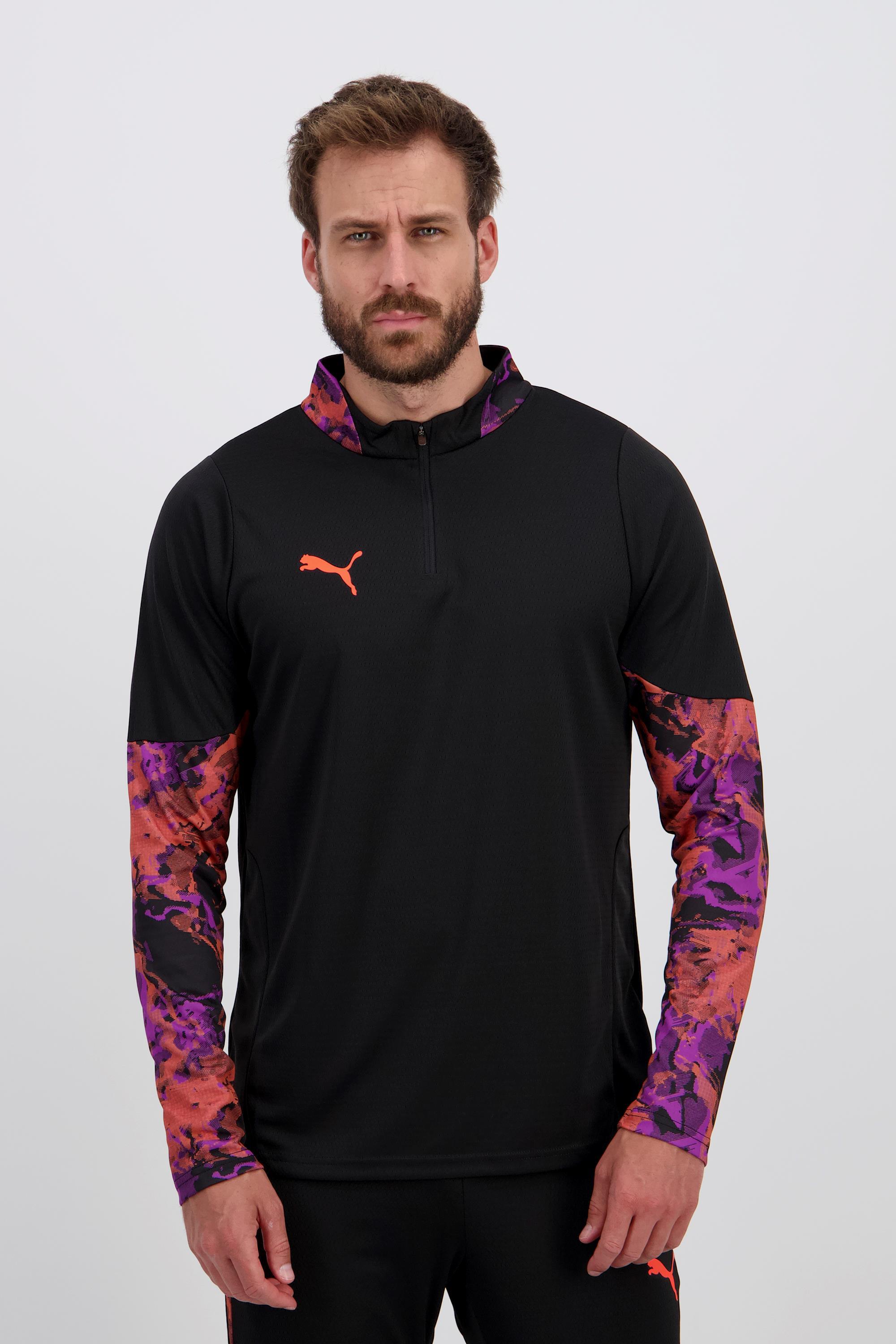 Puma Individual - Negro - Sudadera Fútbol Hombre talla S