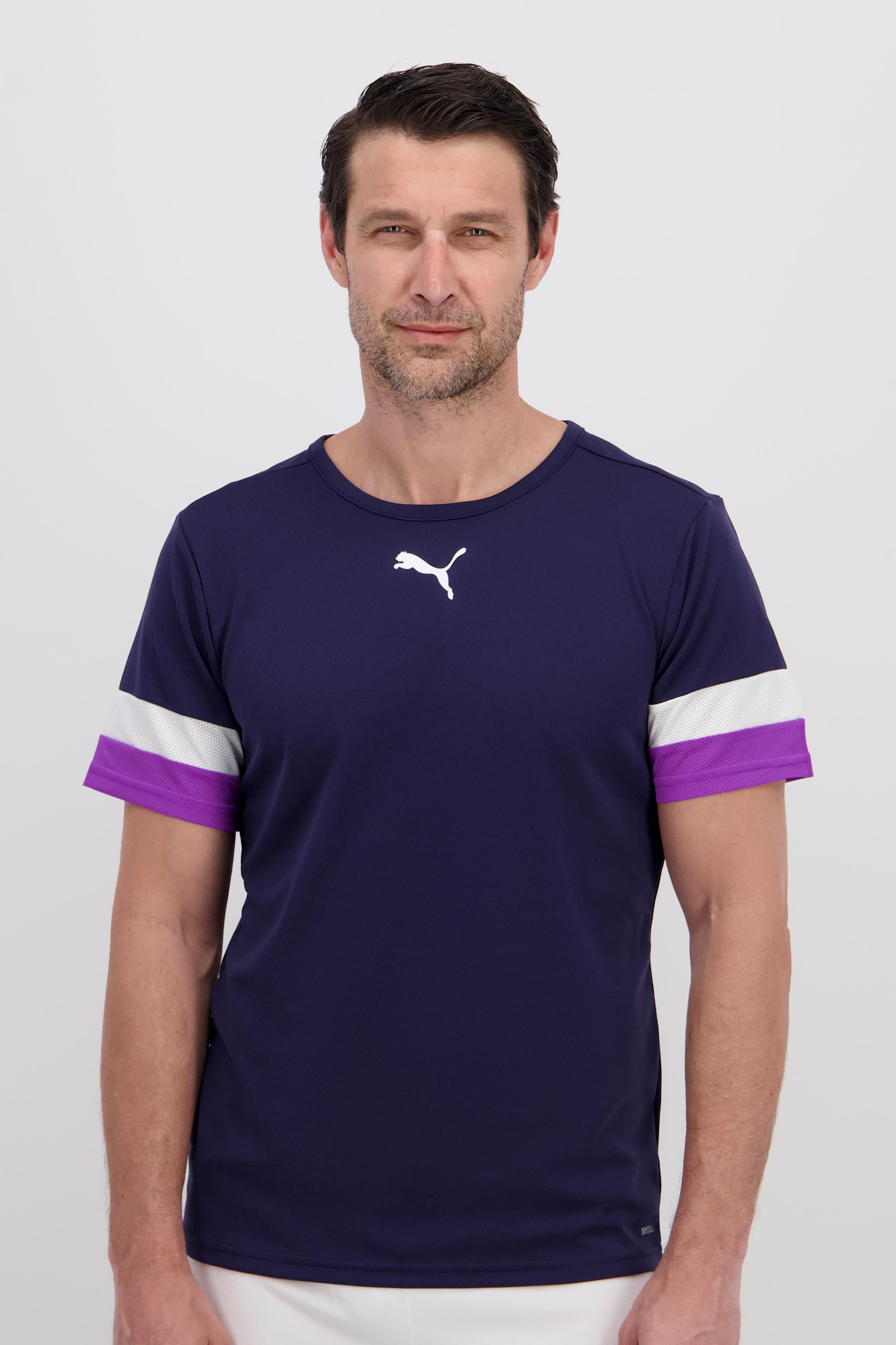 Camiseta Fútbol Hombre Puma Individual Rise Azul talla