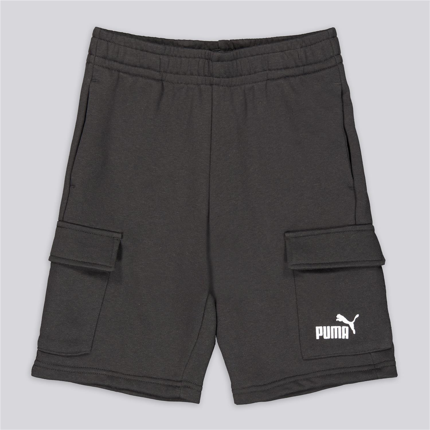 Pantalón Corto Puma - Negro - Pantalón Cargo Niño talla 10