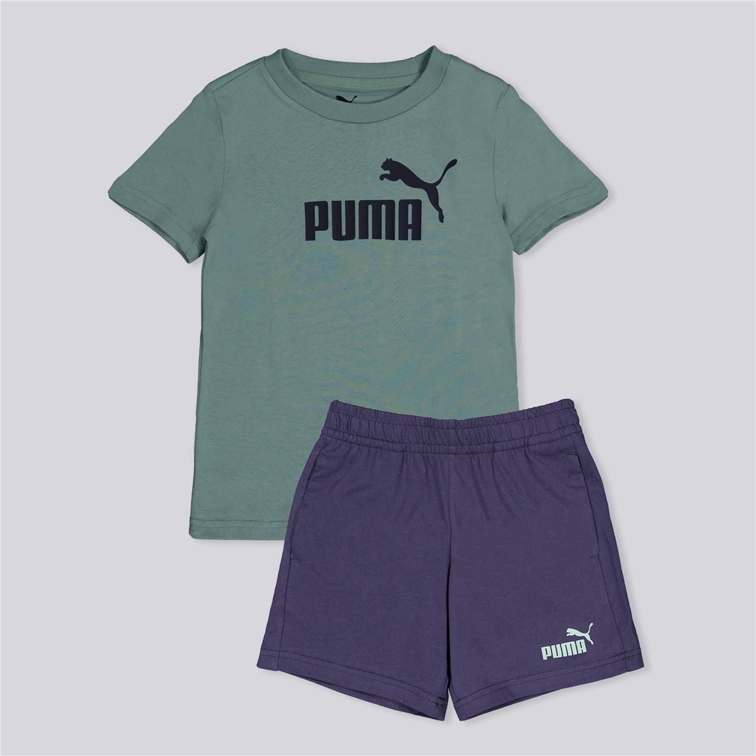 Conjunto Puma - Verde - Conjunto Algodón Niño talla 7