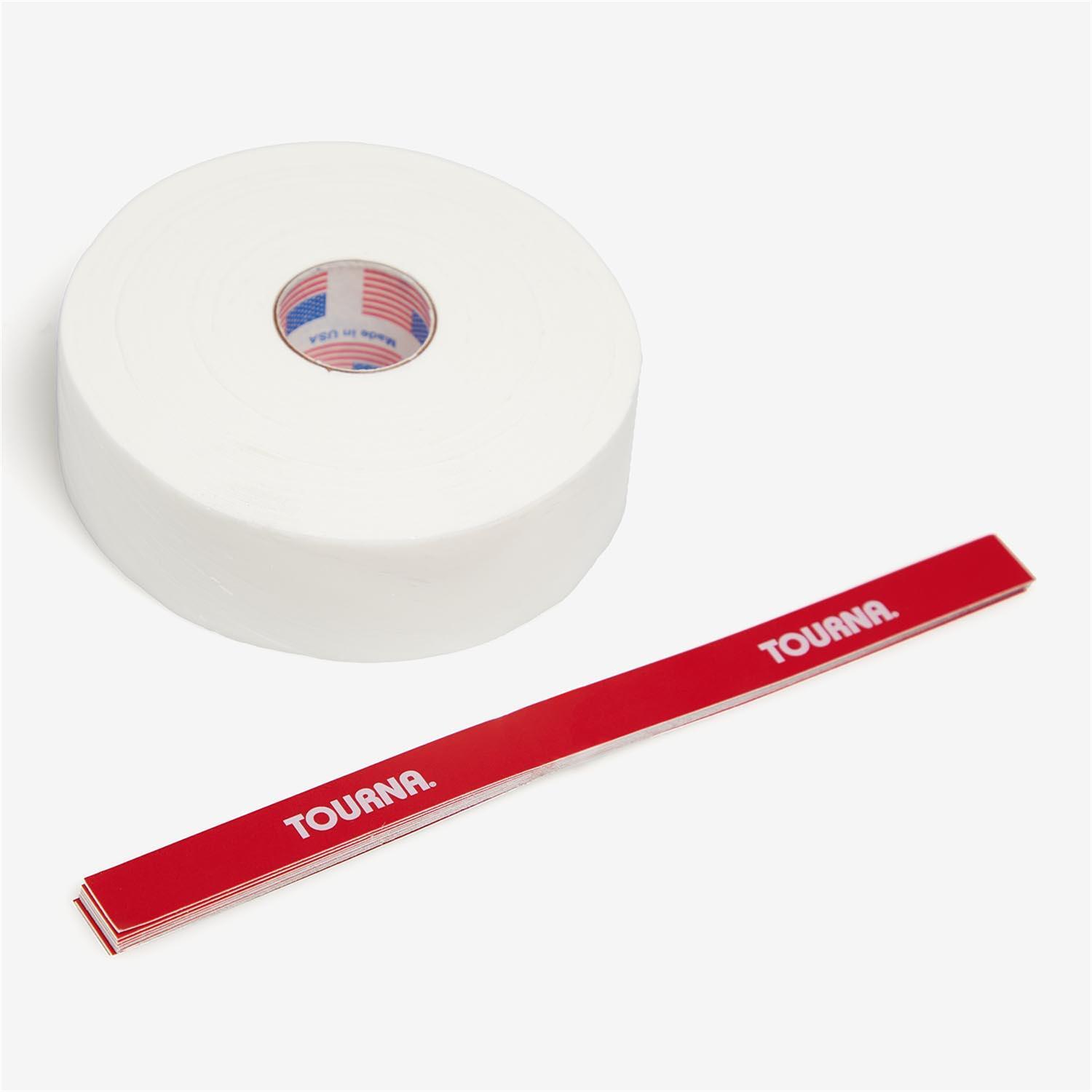 Tourna Mega Tac 10 XL - Blanco - Overgrip Tenis talla T.U.