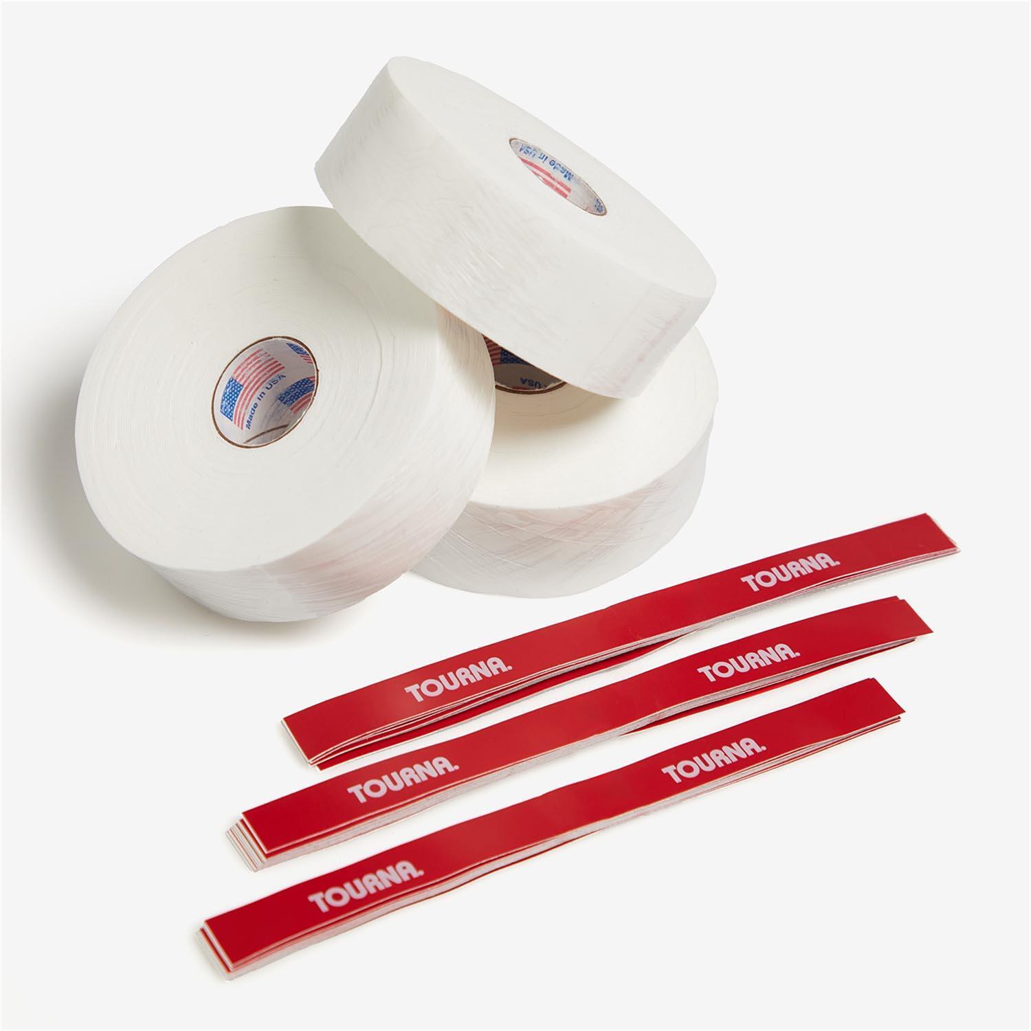 Tourna Mega Tac 30 XL - Blanco - Overgrip Tenis talla T.U.