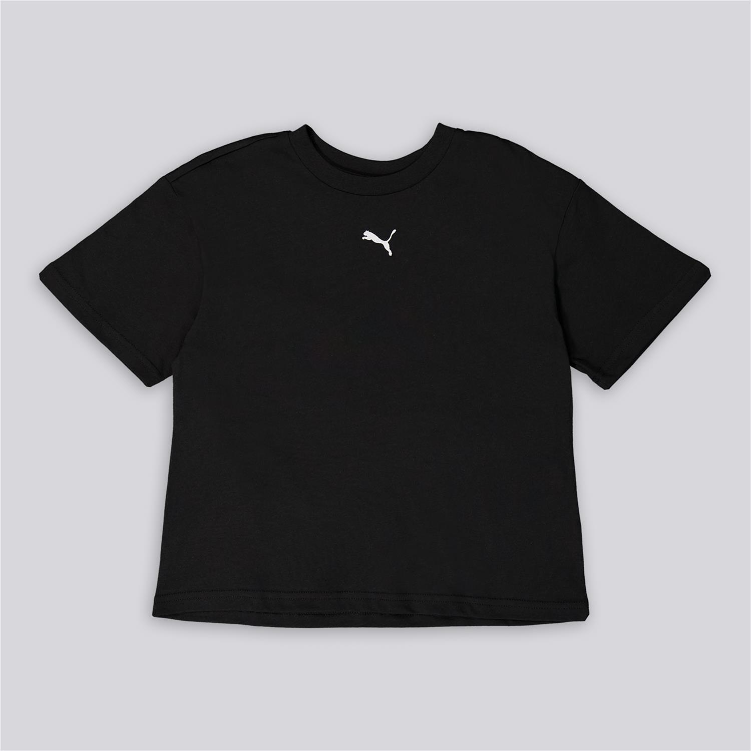Puma Ess - Negro - Camiseta Algodón Niña talla 12