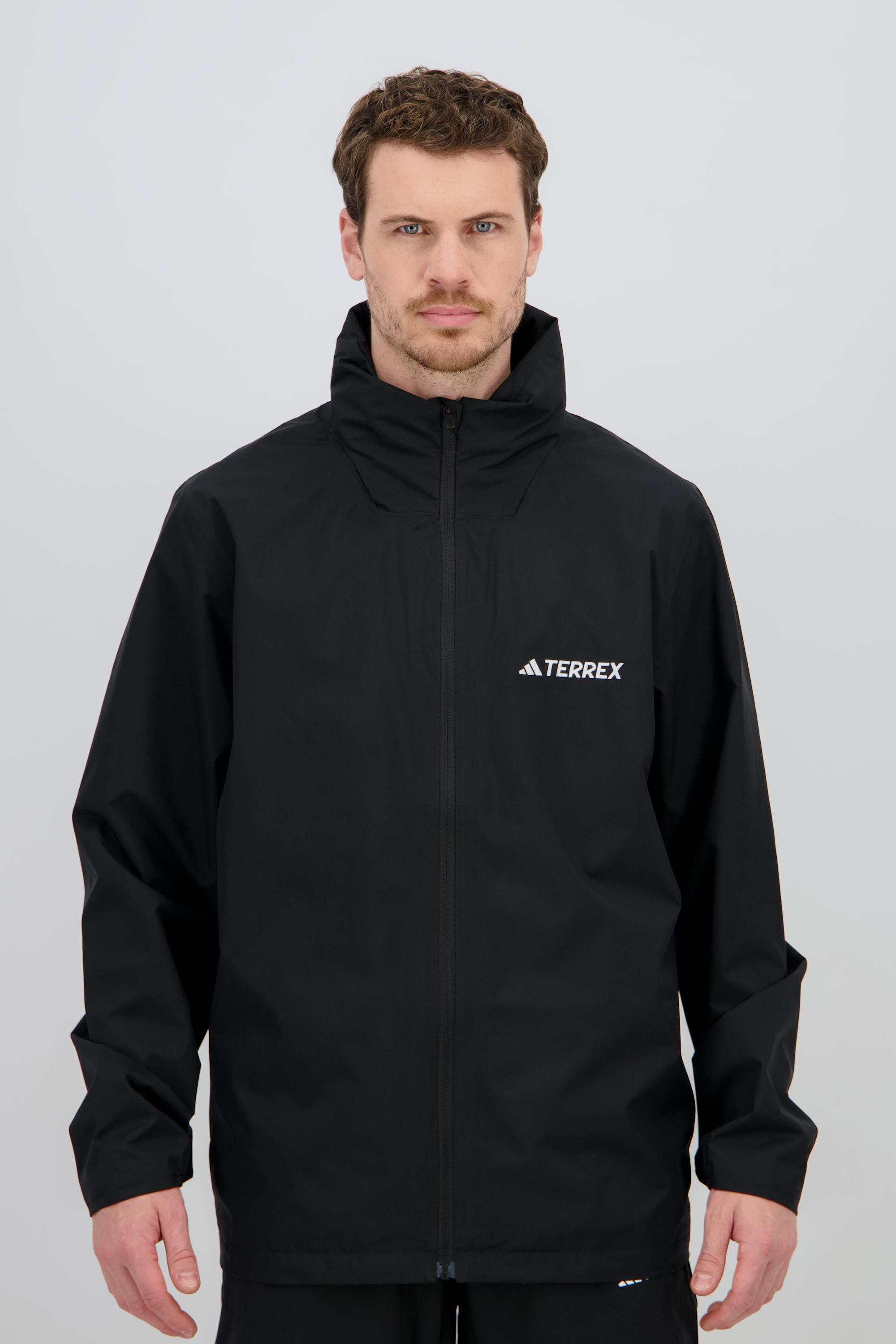 adidas Mt Essentials - Negro - Chubasquero Hombre MKP talla 2XL