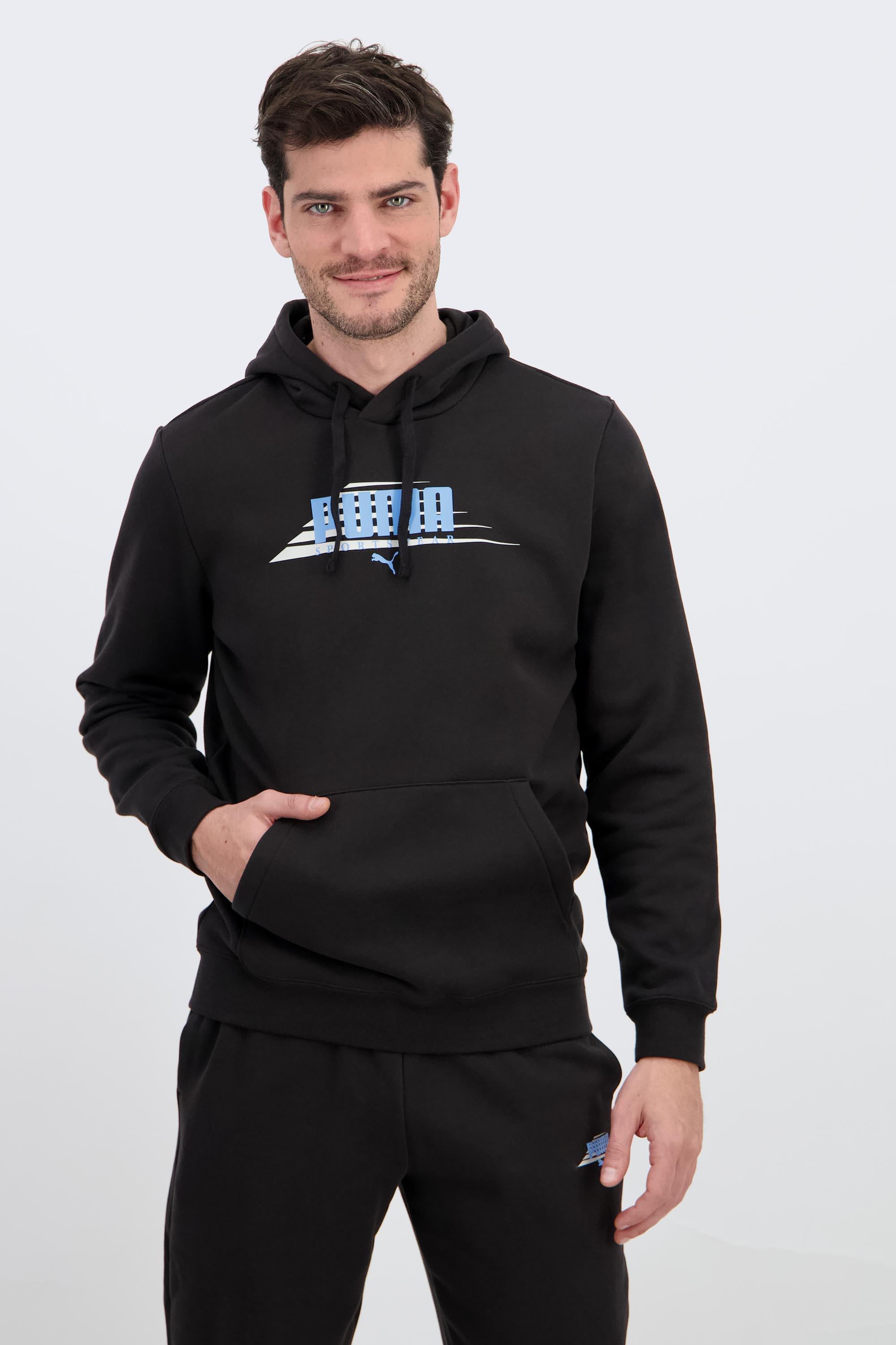 Sudadera Puma - Negro - Sudadera Capucha Hombre talla