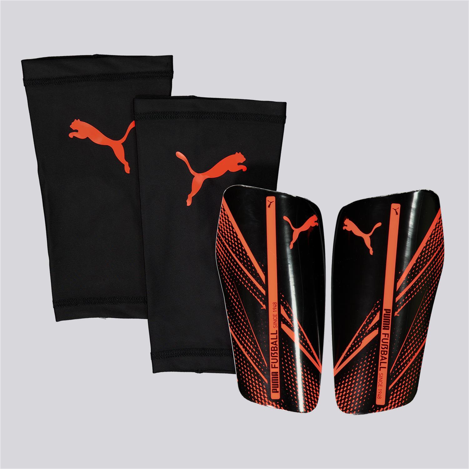 Puma Attacanto - Negro - Espinillera Fútbol talla L