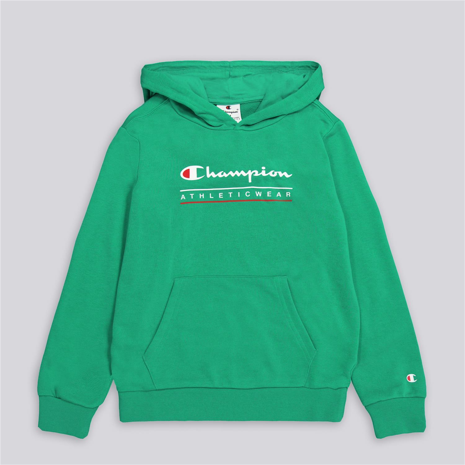 Sudadera Champion - Verde - Sudadera Capucha Niño talla 16