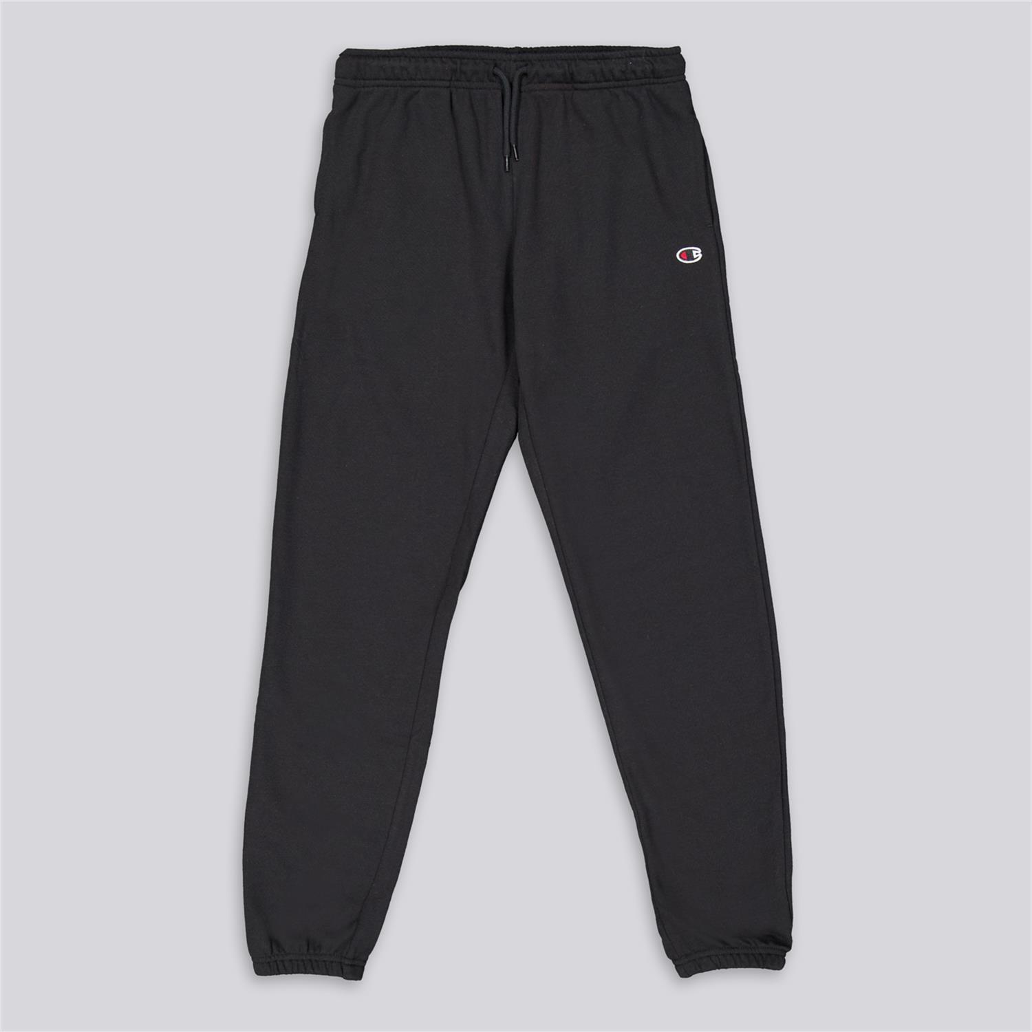 Pantalón Chándal Champion - Negro - Pantalón Puño Niño talla 12