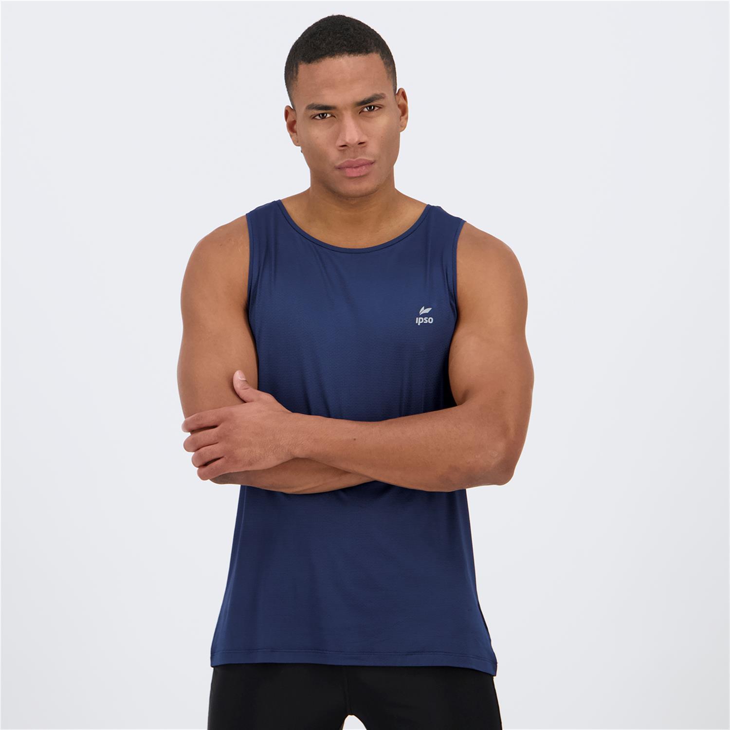Camiseta Tirantes Ipso - Camiseta Running Hombre talla M