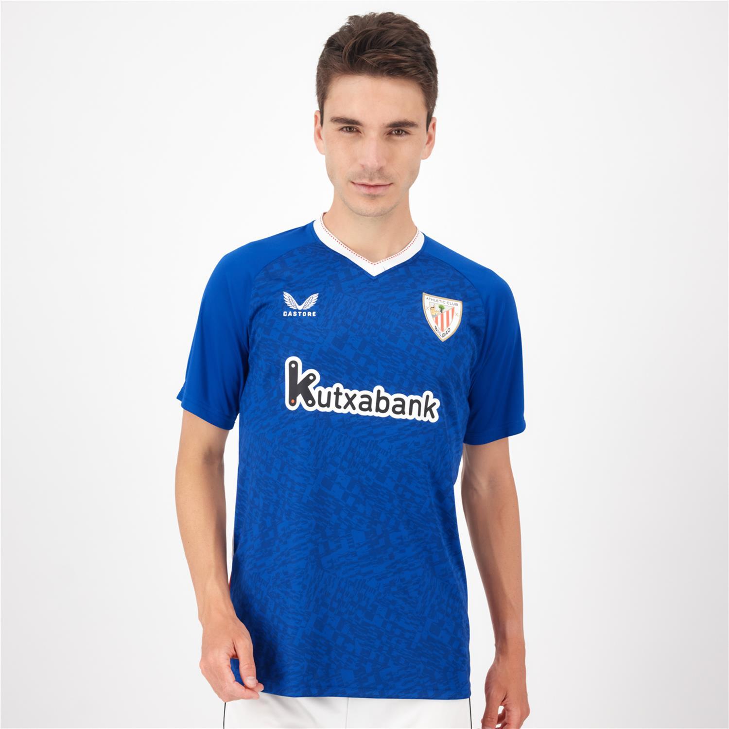 Camisola Athletic Club 1º Equip. 24/25 - Azul - Adulto tamanho S