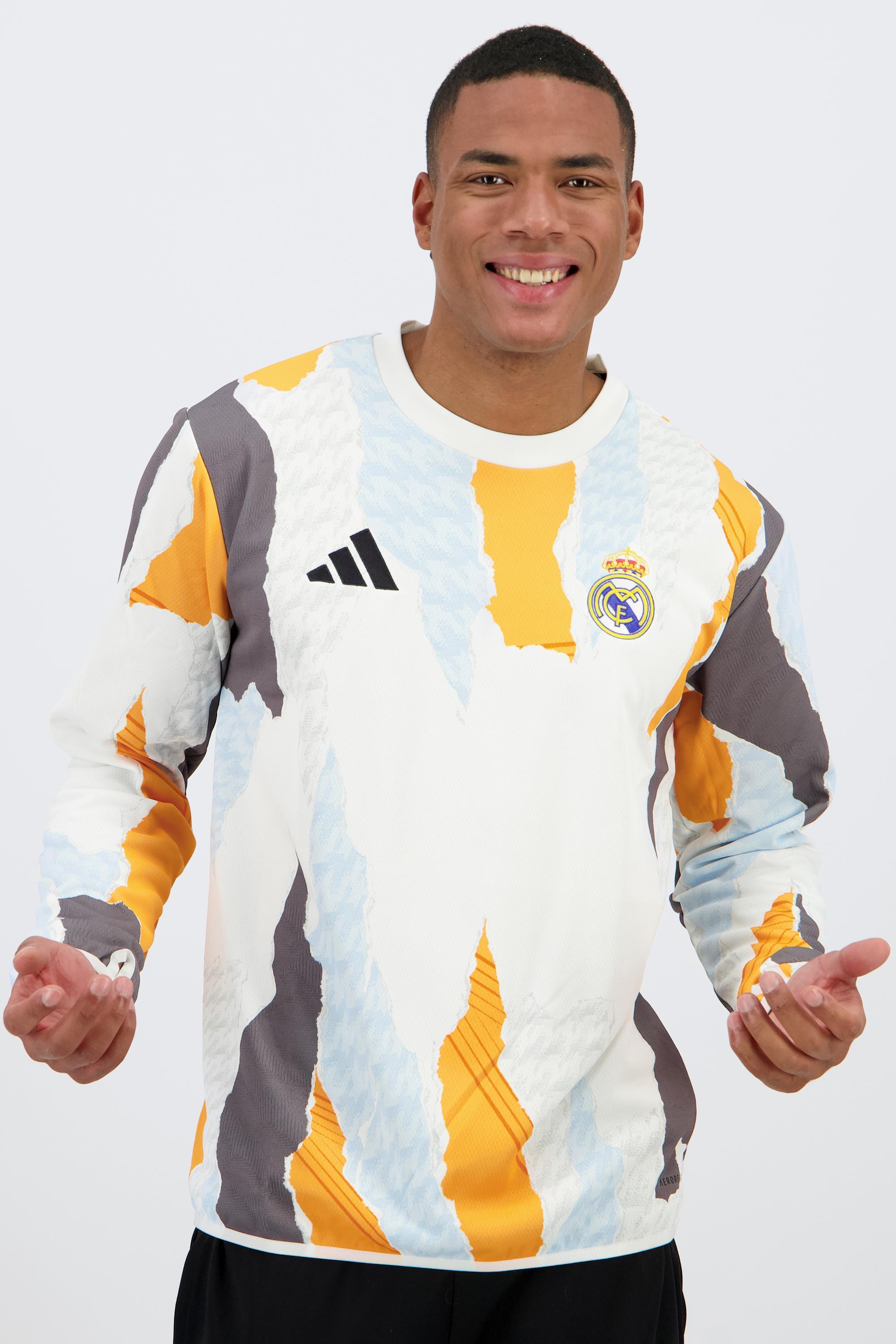 Sudadera R. Madrid Entreno 24/25 - Blanco - Hombre talla