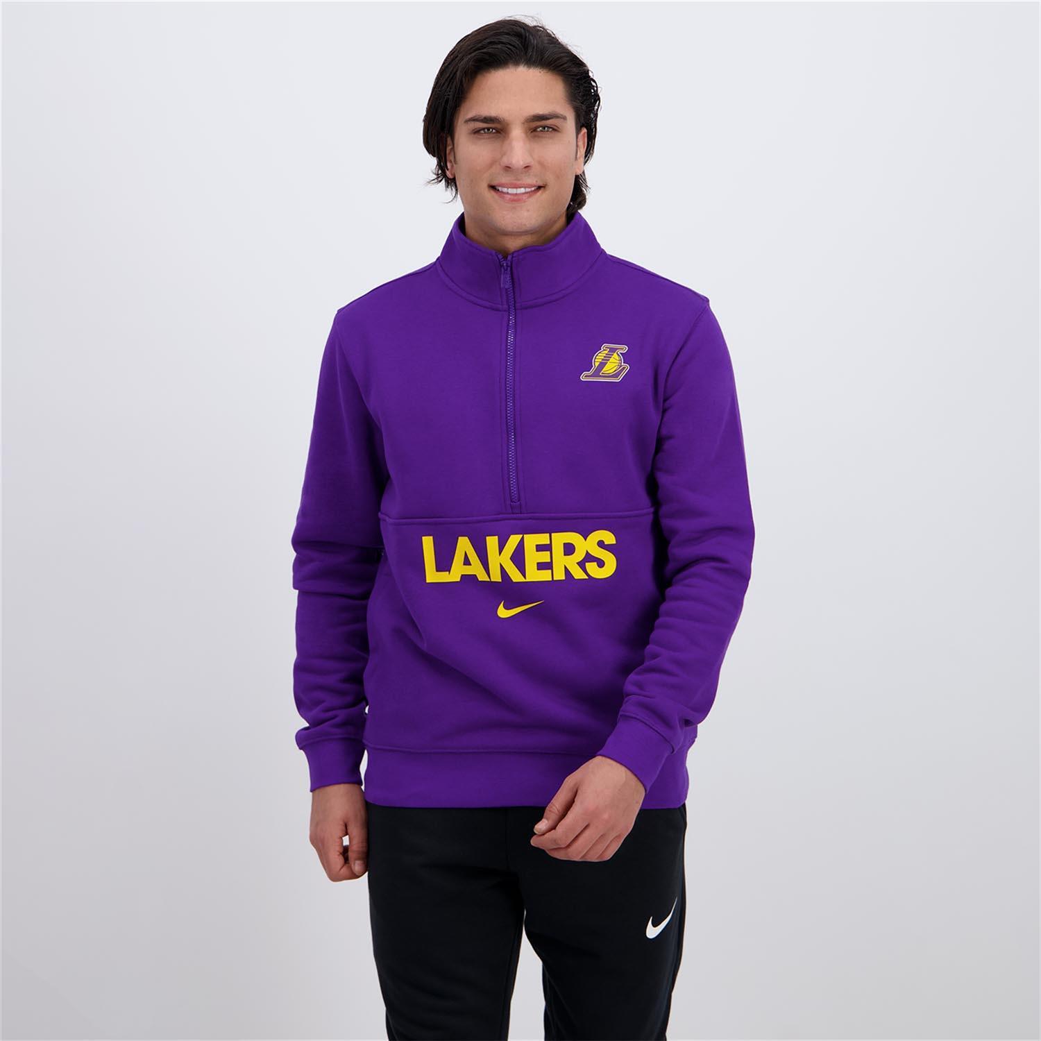 Nike La Lakers - Malva - Sudadera talla XL