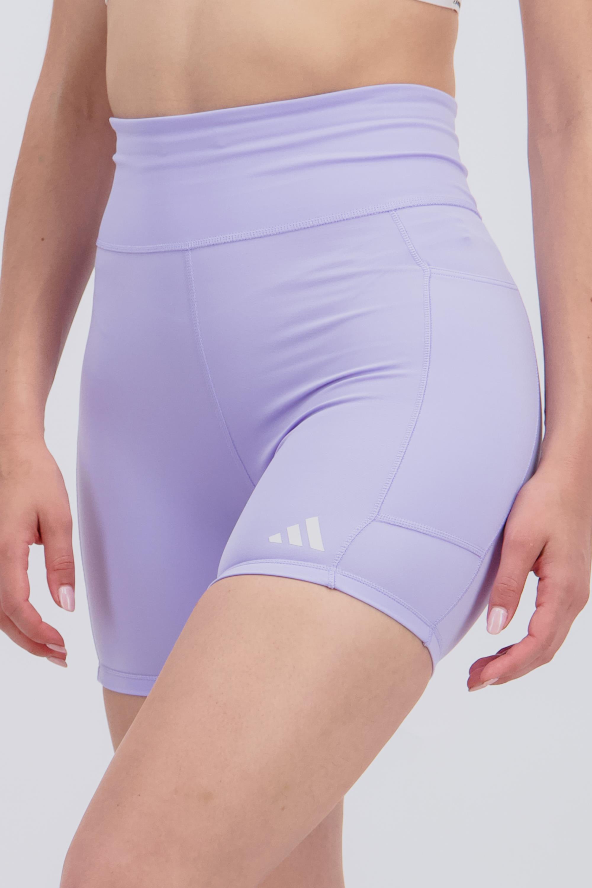 Mallas Cortas adidas - Malva - Leggings Mujer talla XS