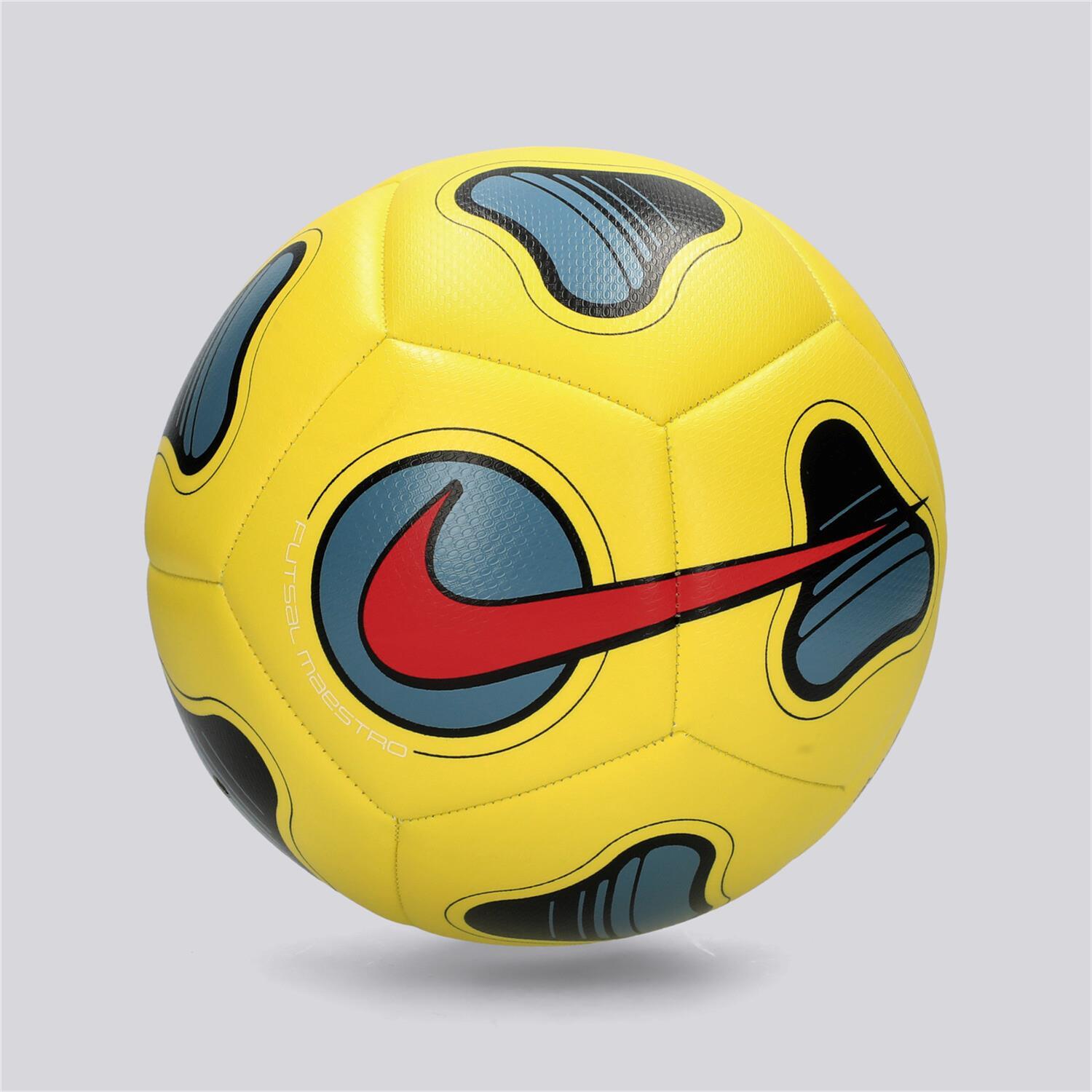 Nike Maestro - Amarillo - Balón Fútbol Sala talla 4