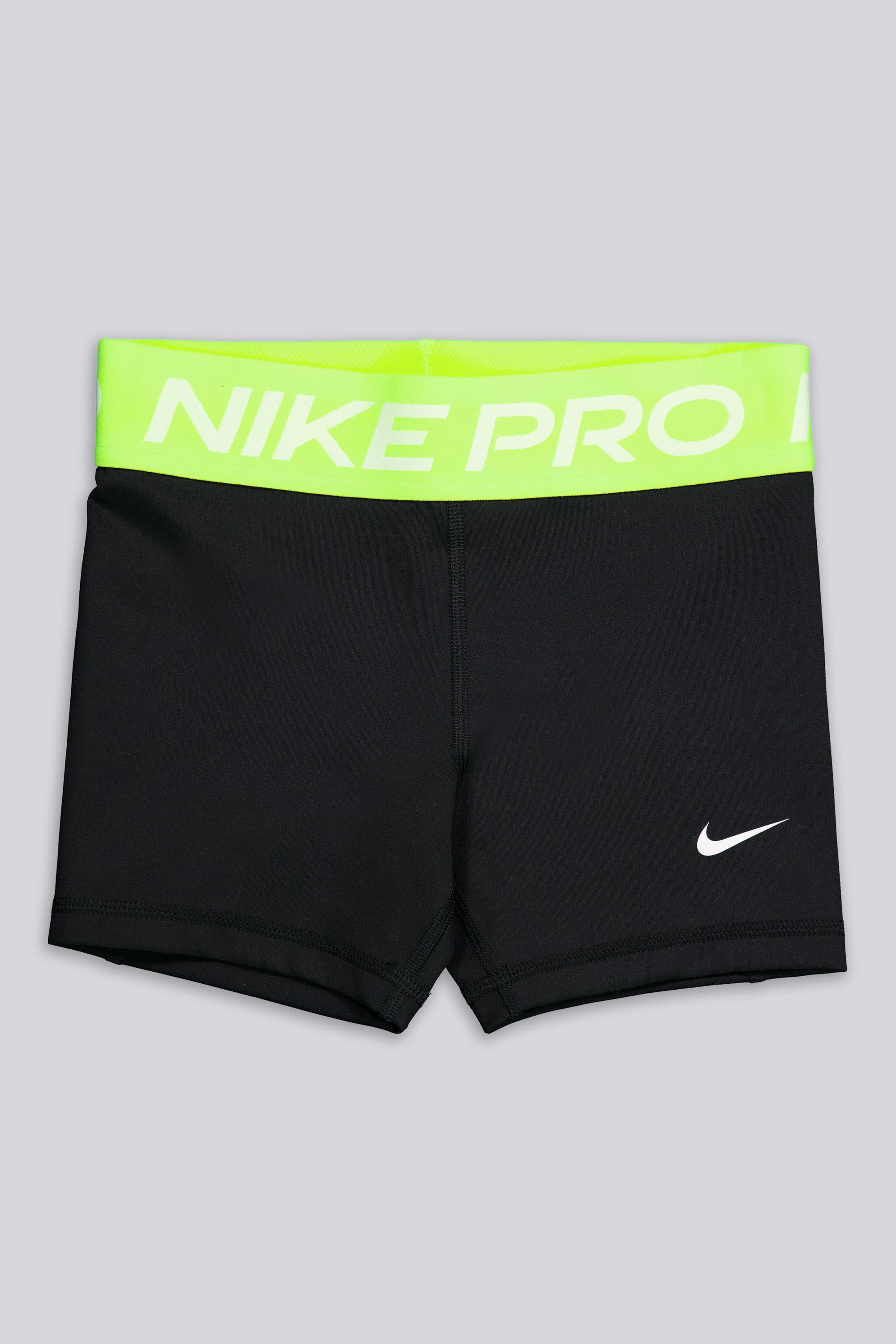 Nike Pro - Negro - Mallas Cortas Niña talla 12