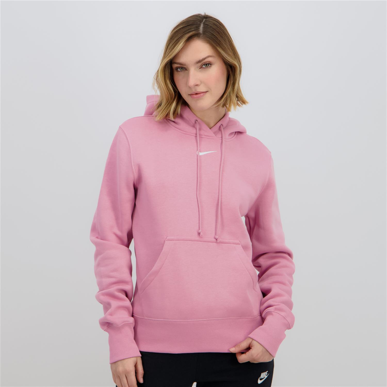 Sweatshirt Nike - Rosa - Sweatshirt Capuz Mulher tamanho L