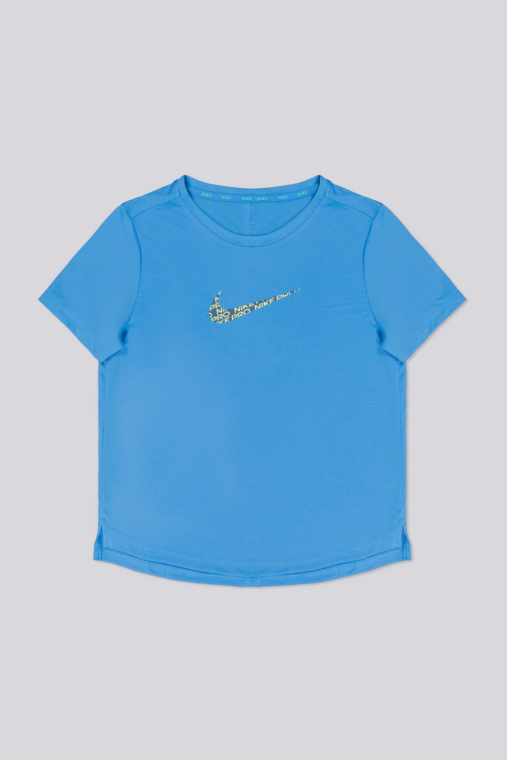 Nike Pro One - Azul - Camiseta Fitness Niña talla 10/12