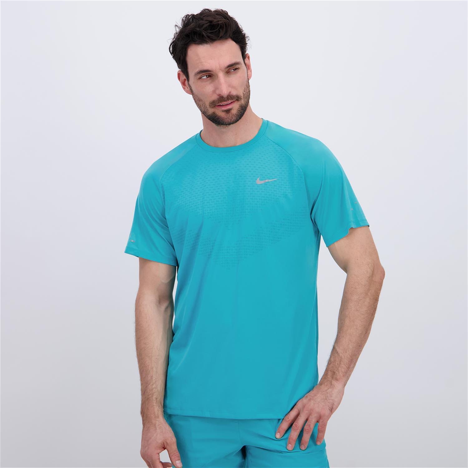 Nike Stride - Turquesa - Camiseta Running Hombre talla M