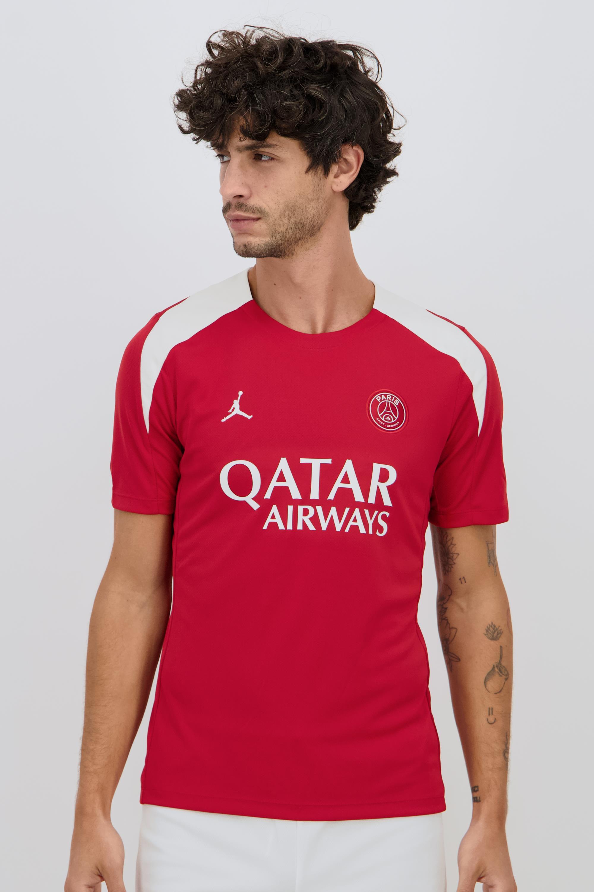 Camiseta PSG Entr 24/25 - Rojo - Fútbol Hombre talla