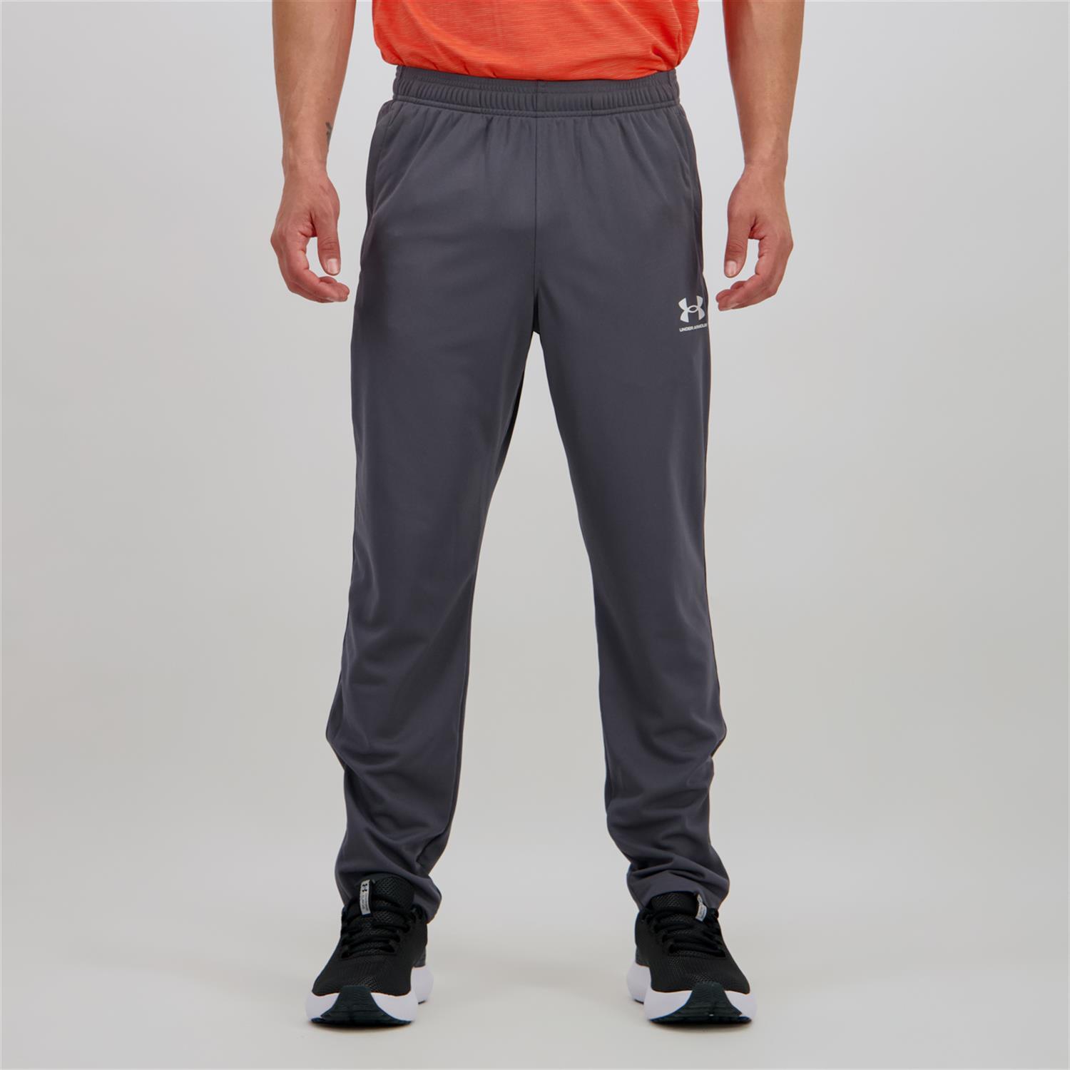 Pantalón Largo UA - Gris - Pantalón Running Hombre talla S