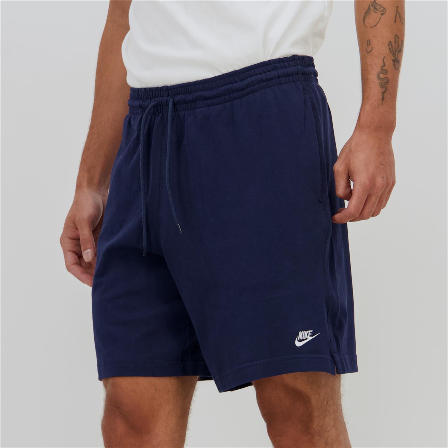 Nike Club - Azul - Pantalón Corto Hombre talla XS