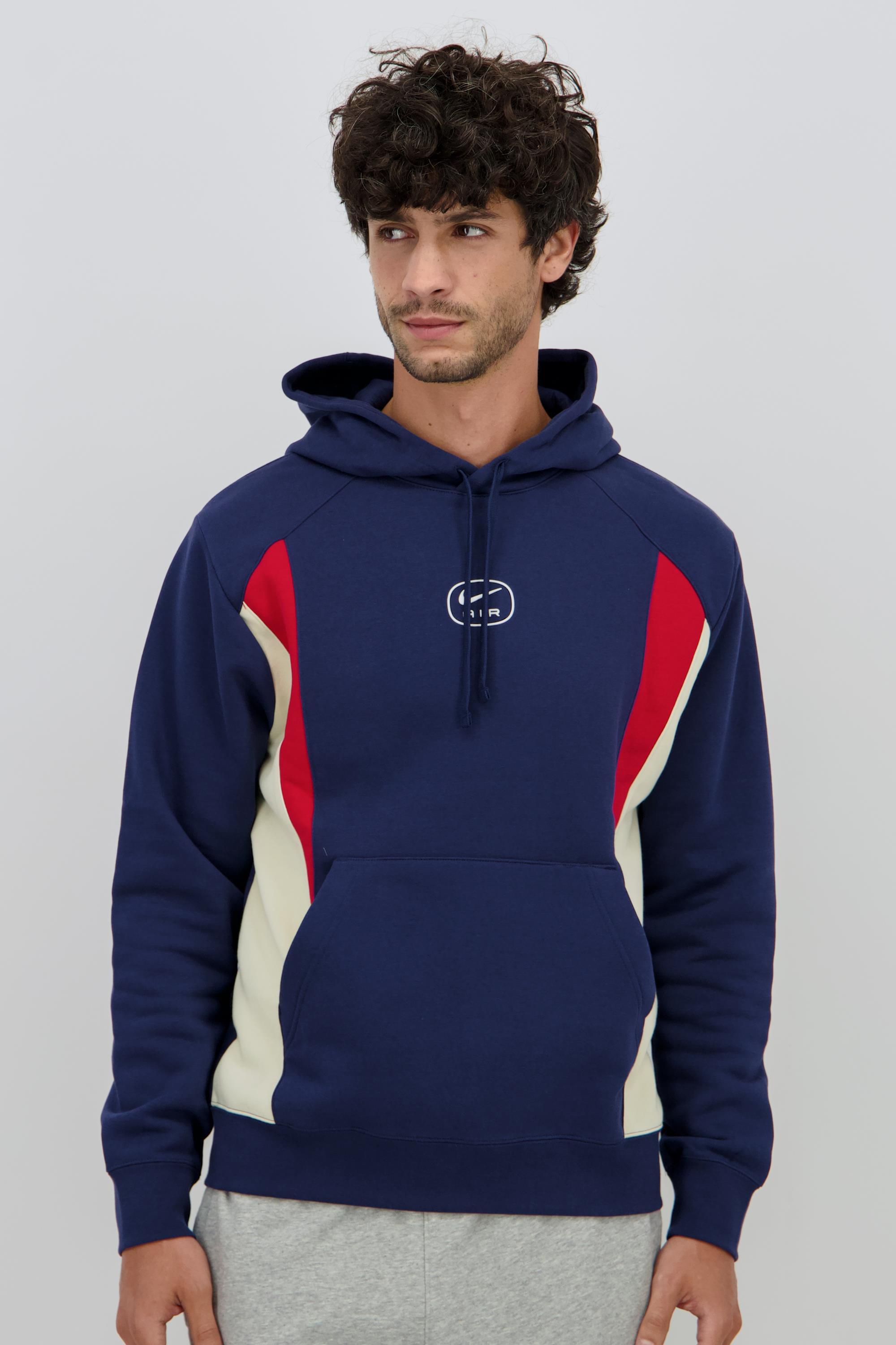 Nike Air - Azul - Sudadera Capucha Hombre talla S