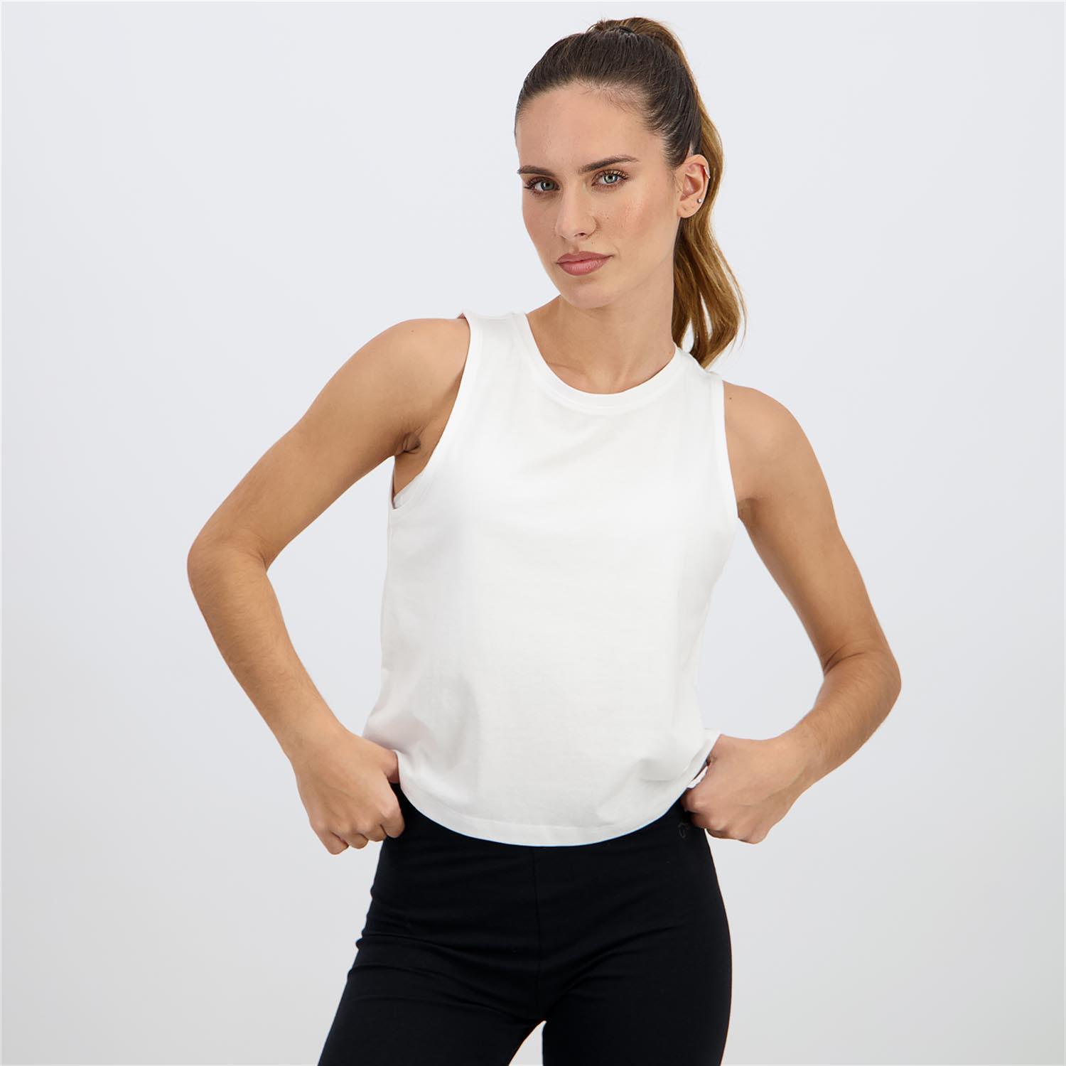 Camiseta Up - Blanco - Camiseta Tirantes Mujer talla 2XS