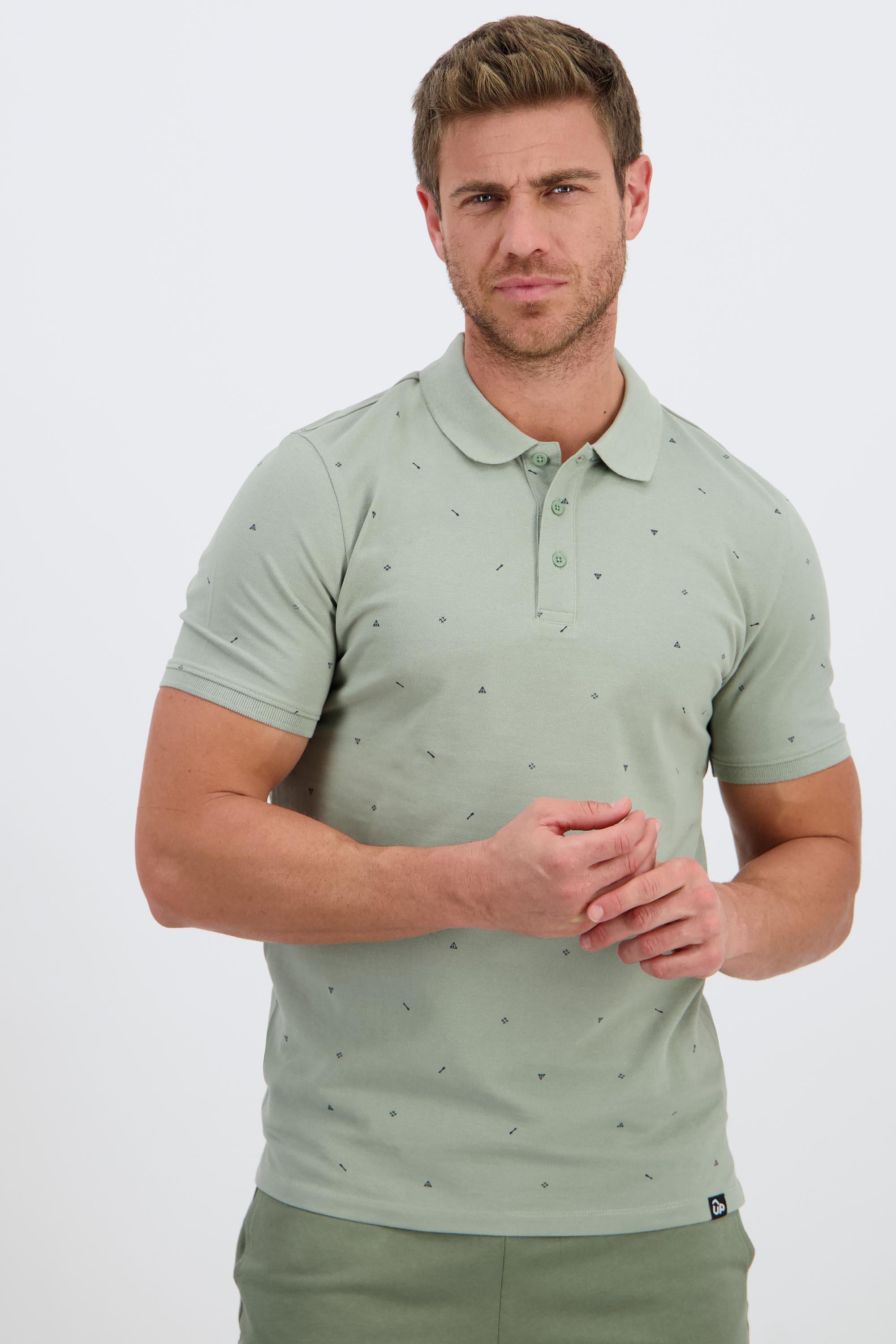 Up Stamps - Kaki - Polo Algodón Hombre talla L