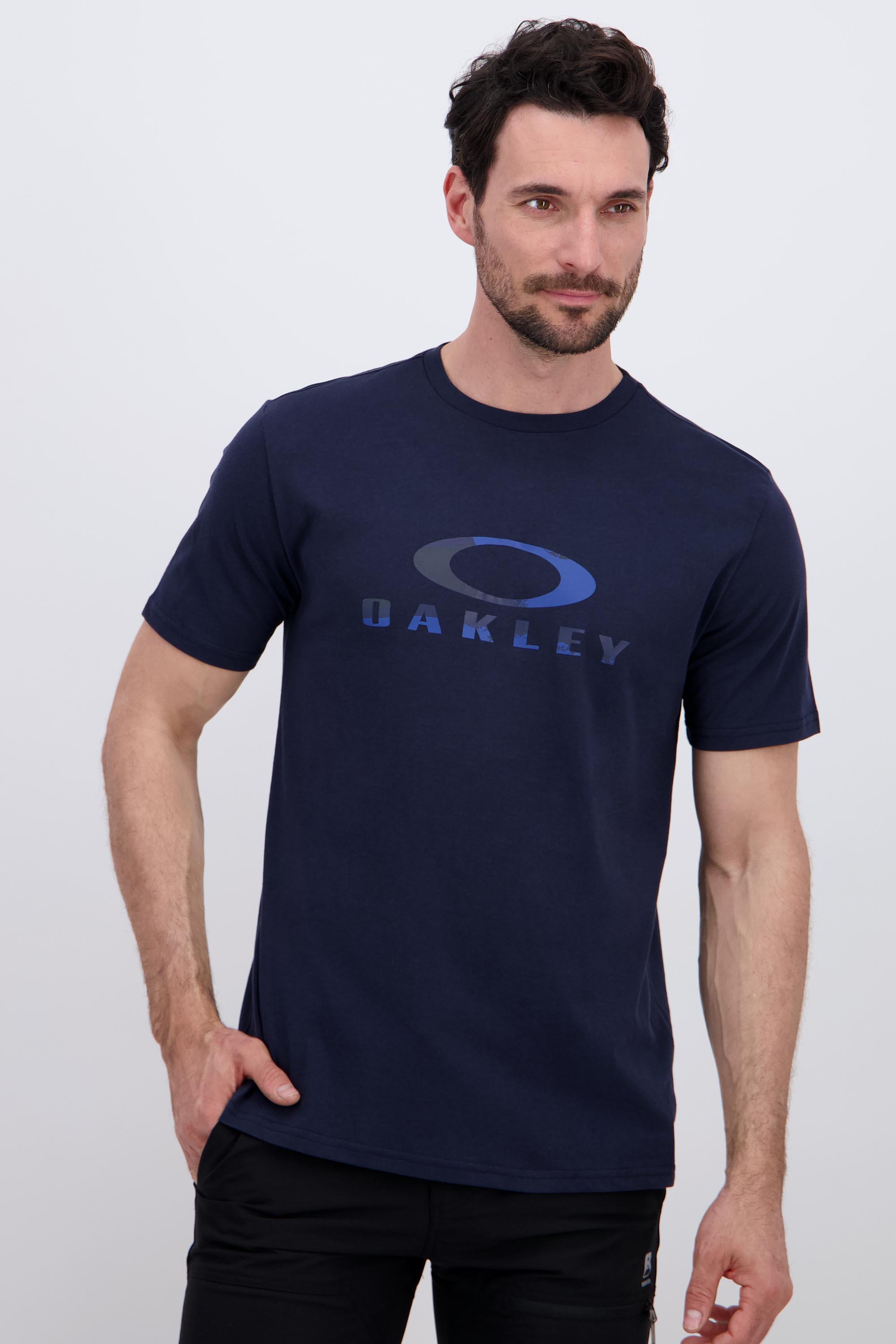 Camiseta Oakley - Azul - Camiseta Trekking Hombre talla L