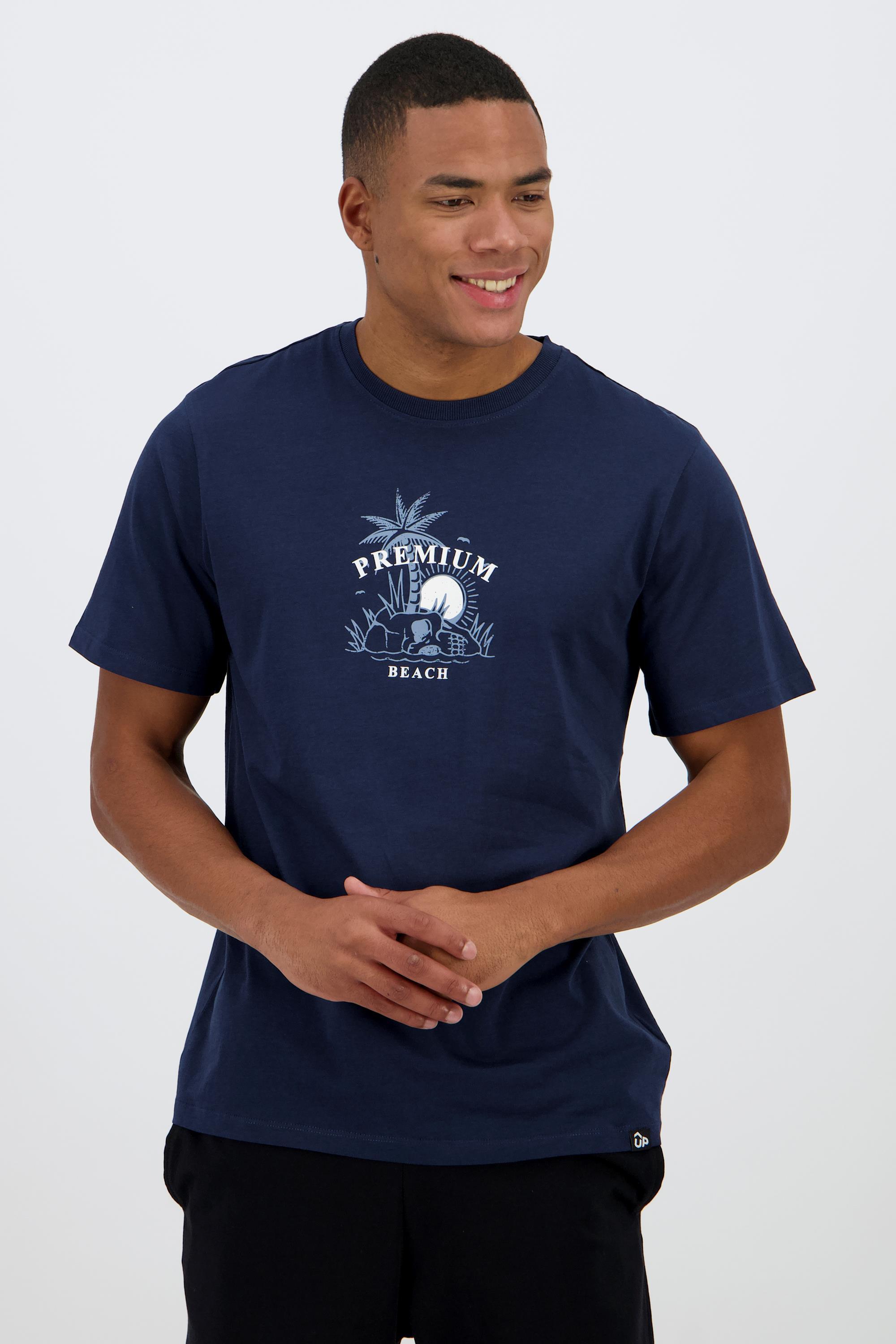 Stamps - Azul - Camiseta Manga Corta Hombre talla