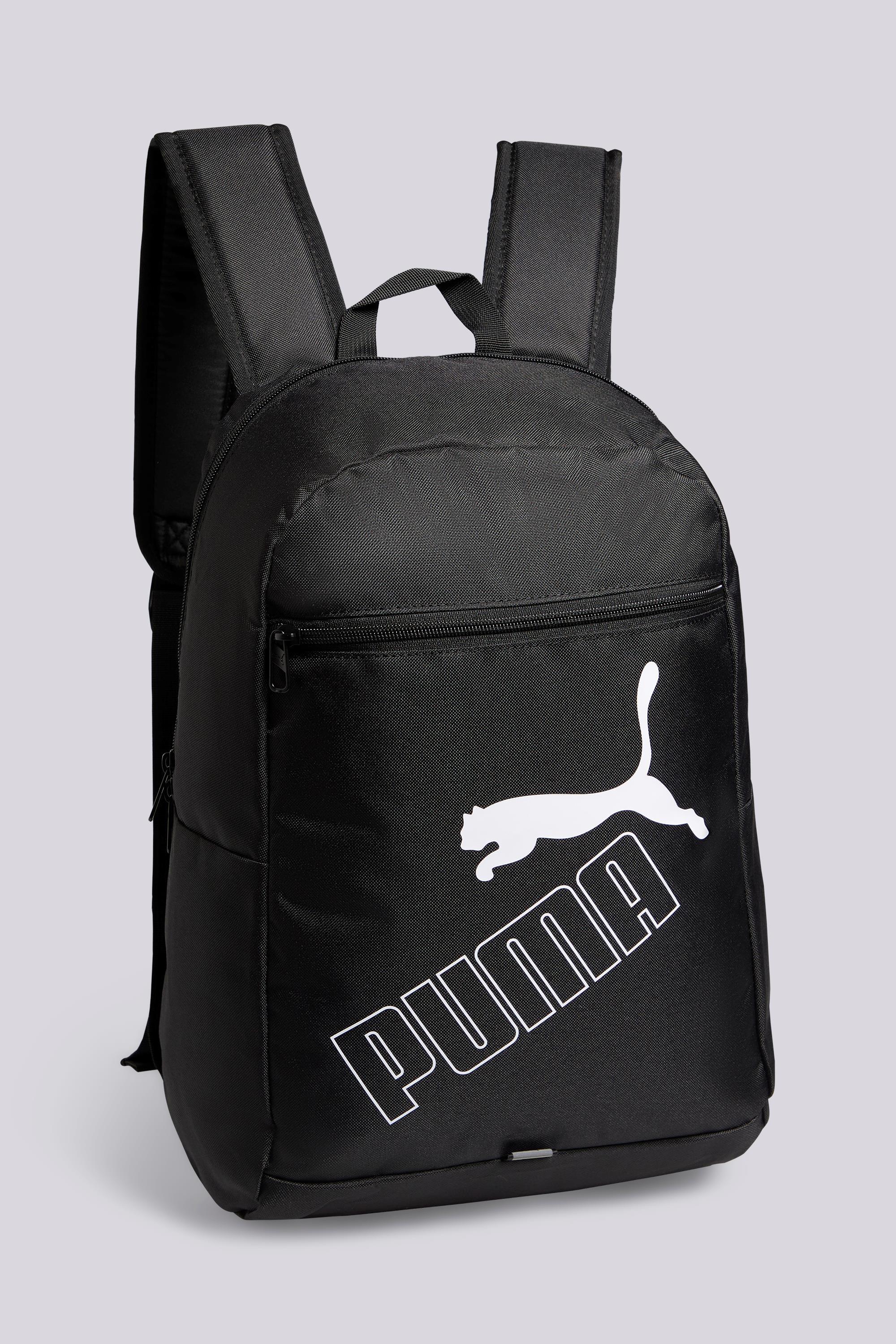 Mochila Escolar Puma Phase 2 Take Down Negra talla T.U.