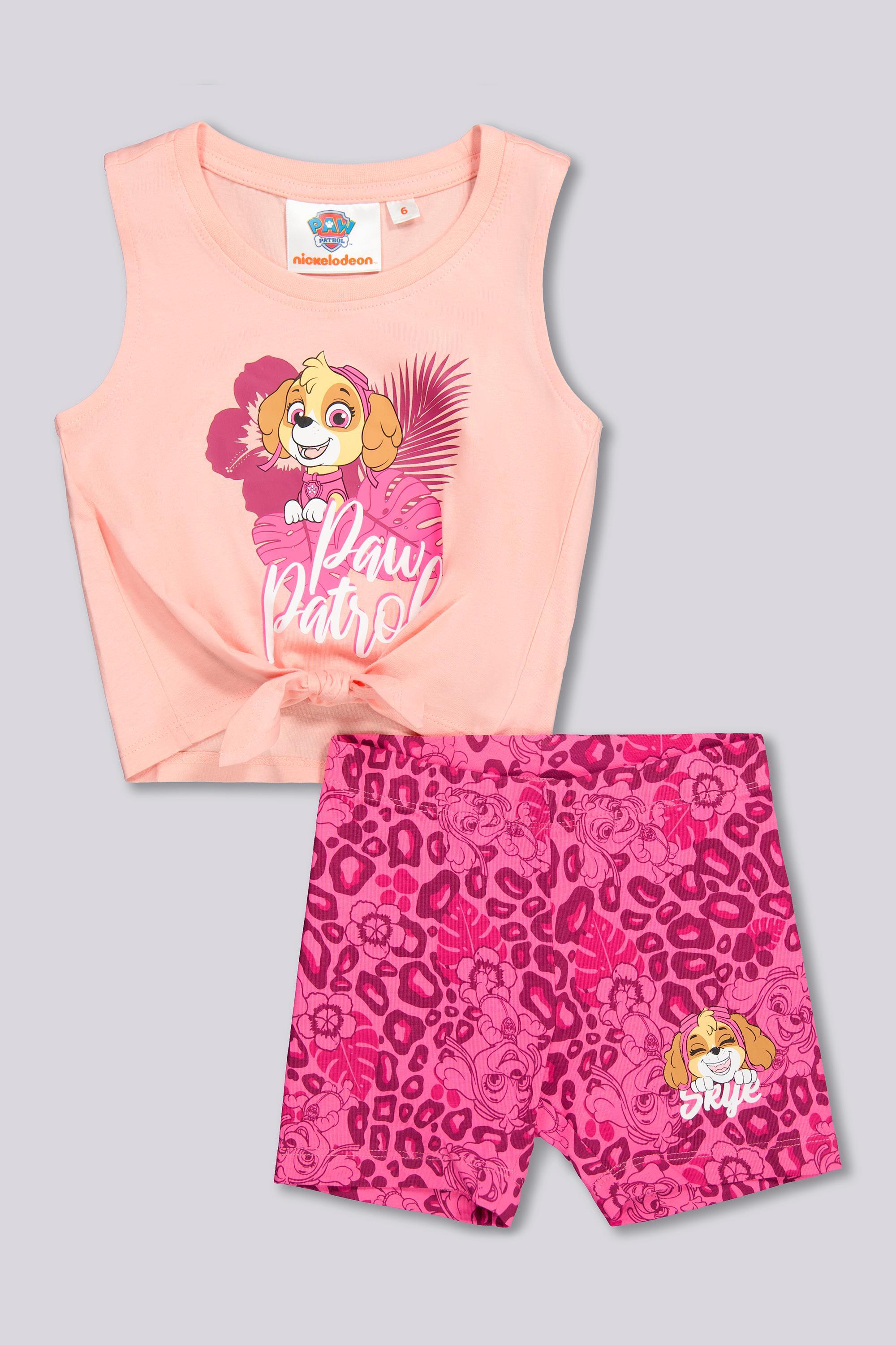 Conjunto Patrulla Canina - Coral - Conjunto Niña talla 4