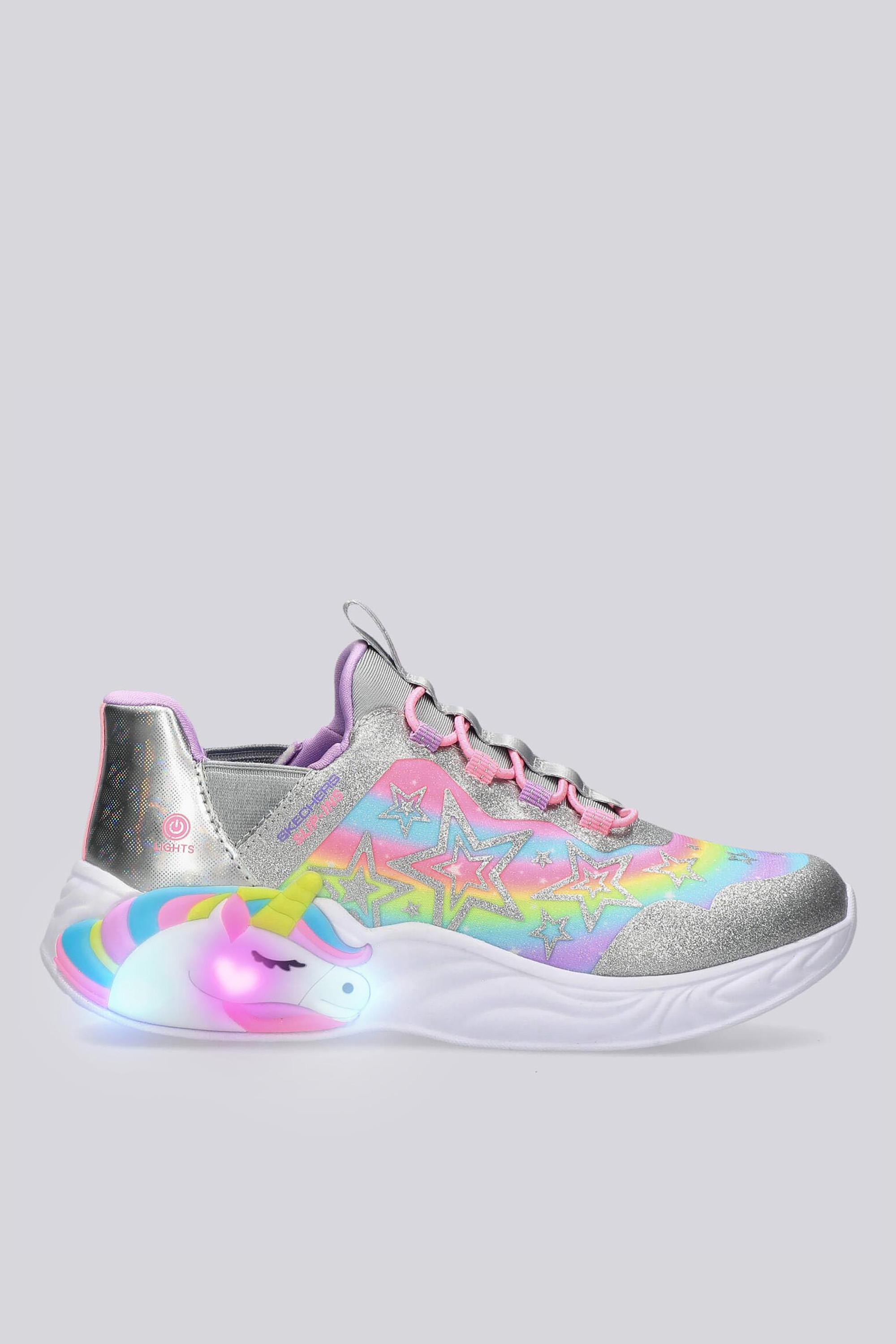 Skechers Unicorn Dreams - Gris - Zapatillas Niña talla 33