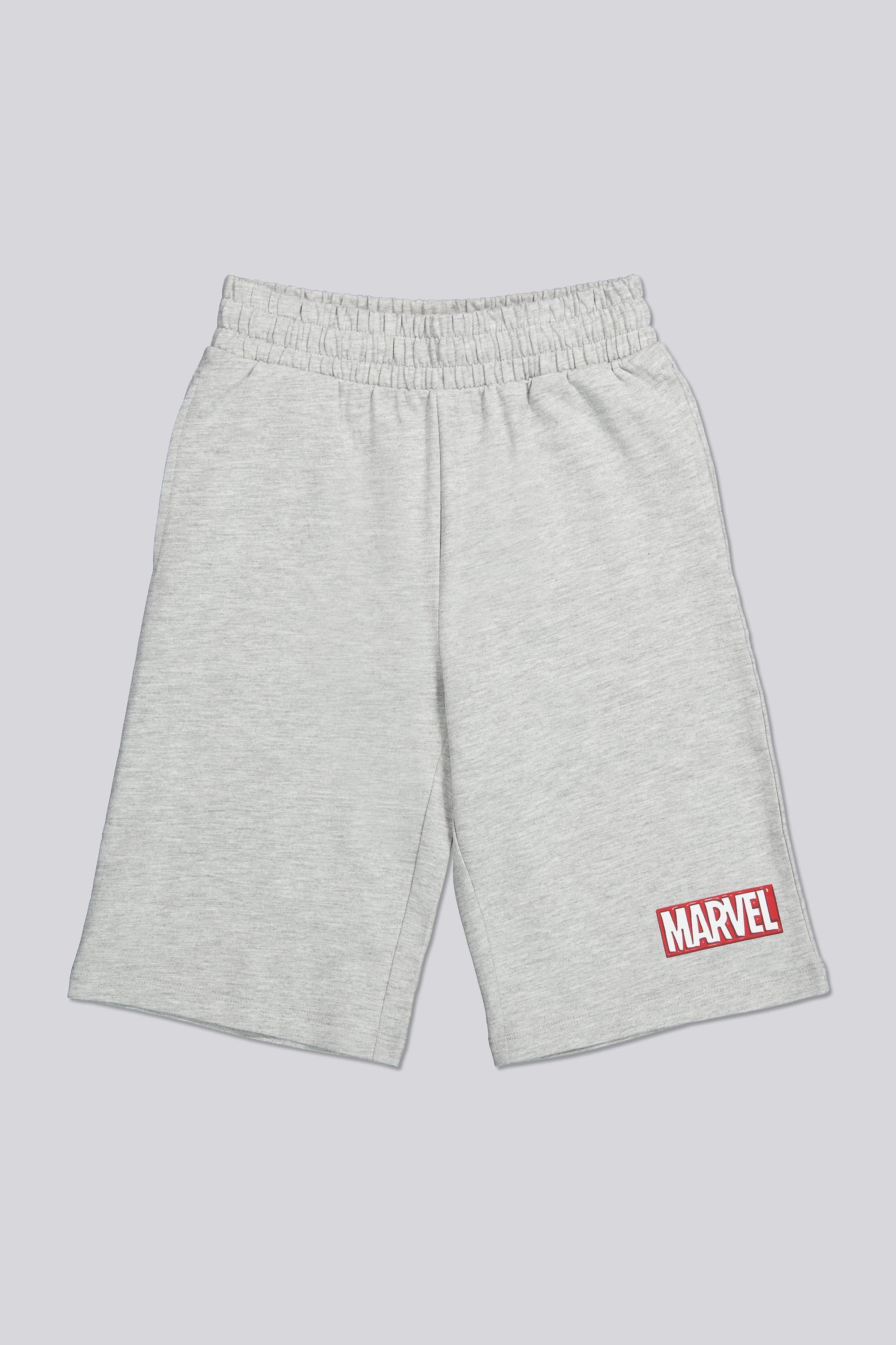 Calções Avengers - Cinza - Bermudas Rapaz Marvel tamanho 12