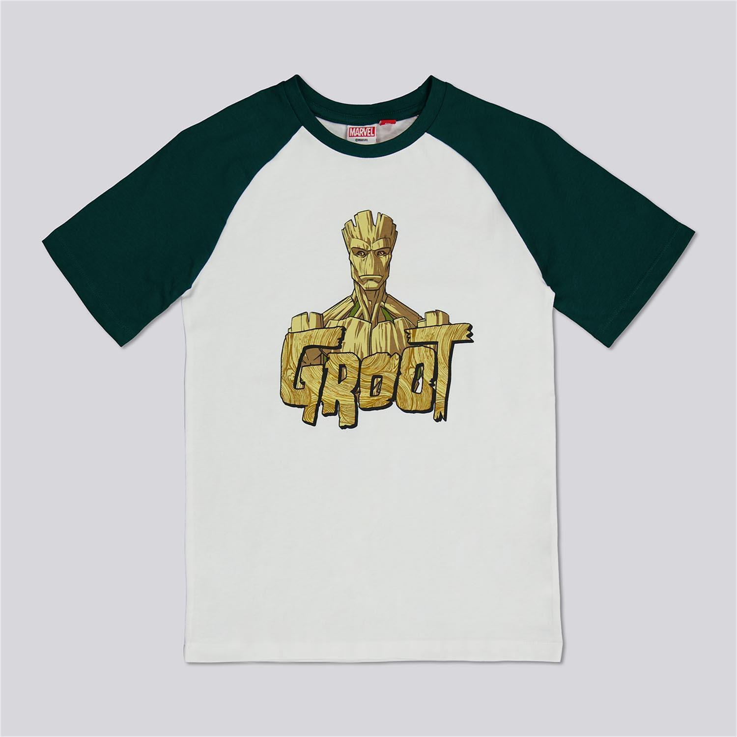 Camiseta Groot - Blanco - Camiseta Niño Marvel talla 14
