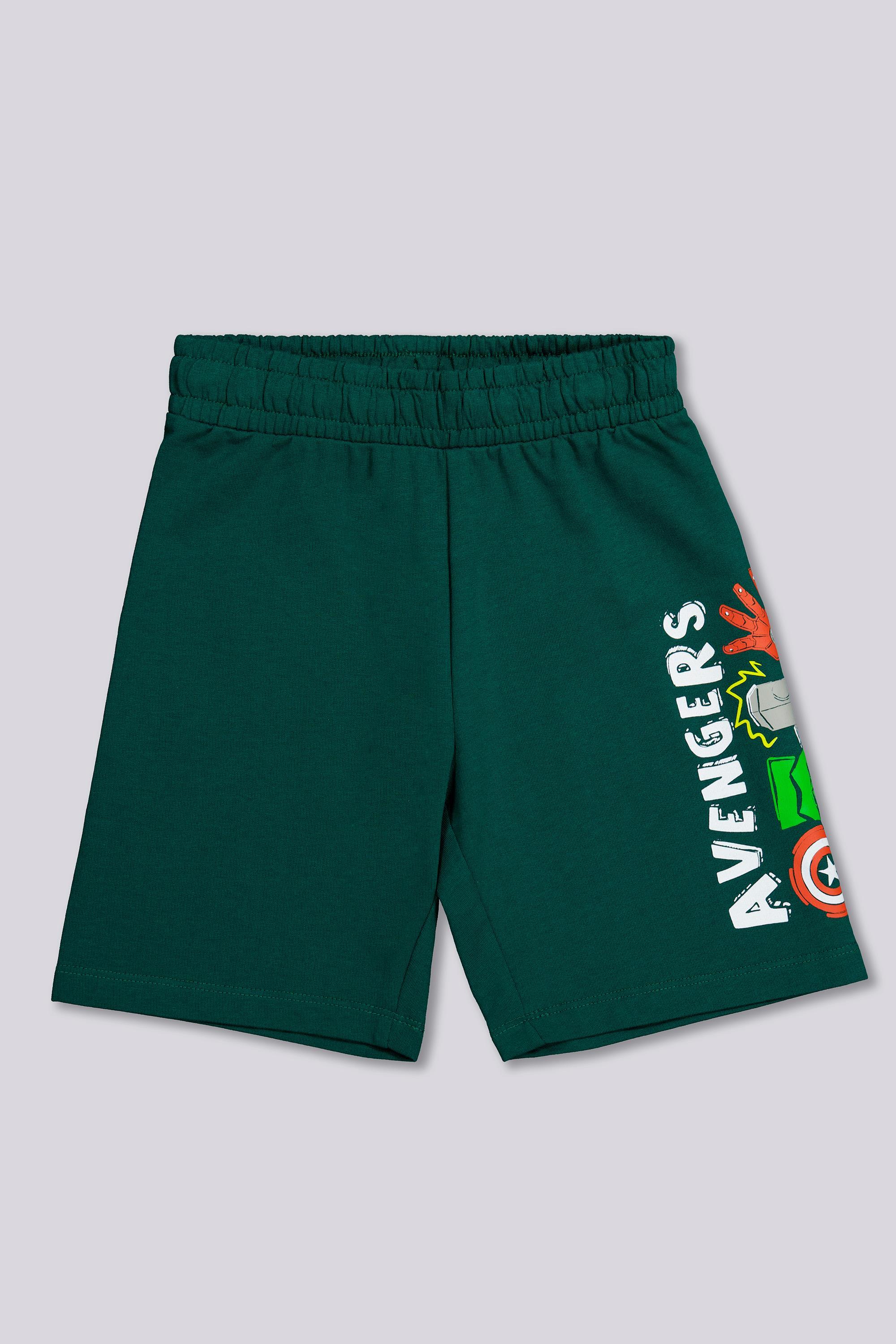 Pantalón Spiderman - Verde - Bermuda Niño Marvel talla 8