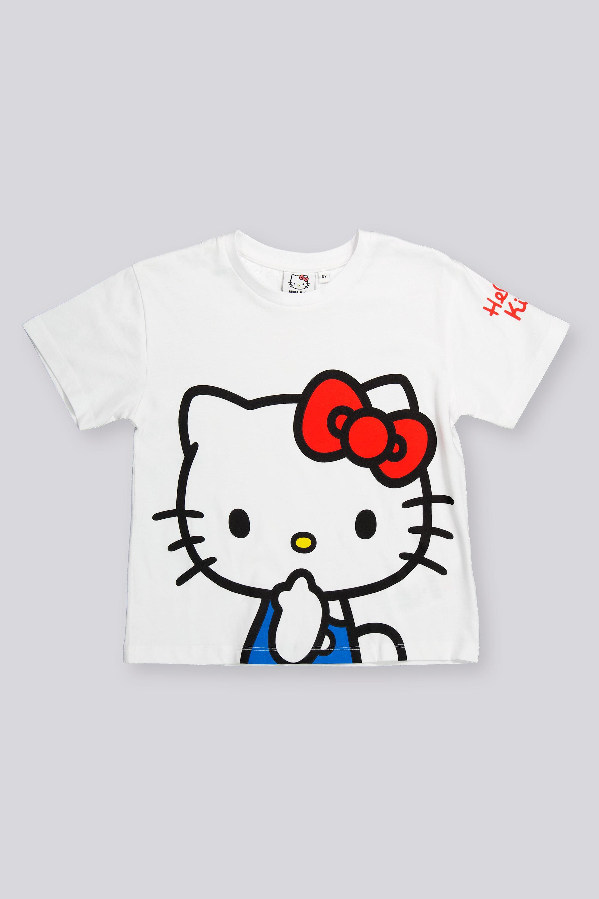 Camiseta Hello Kitty - Blanco - Camiseta Niña talla 6